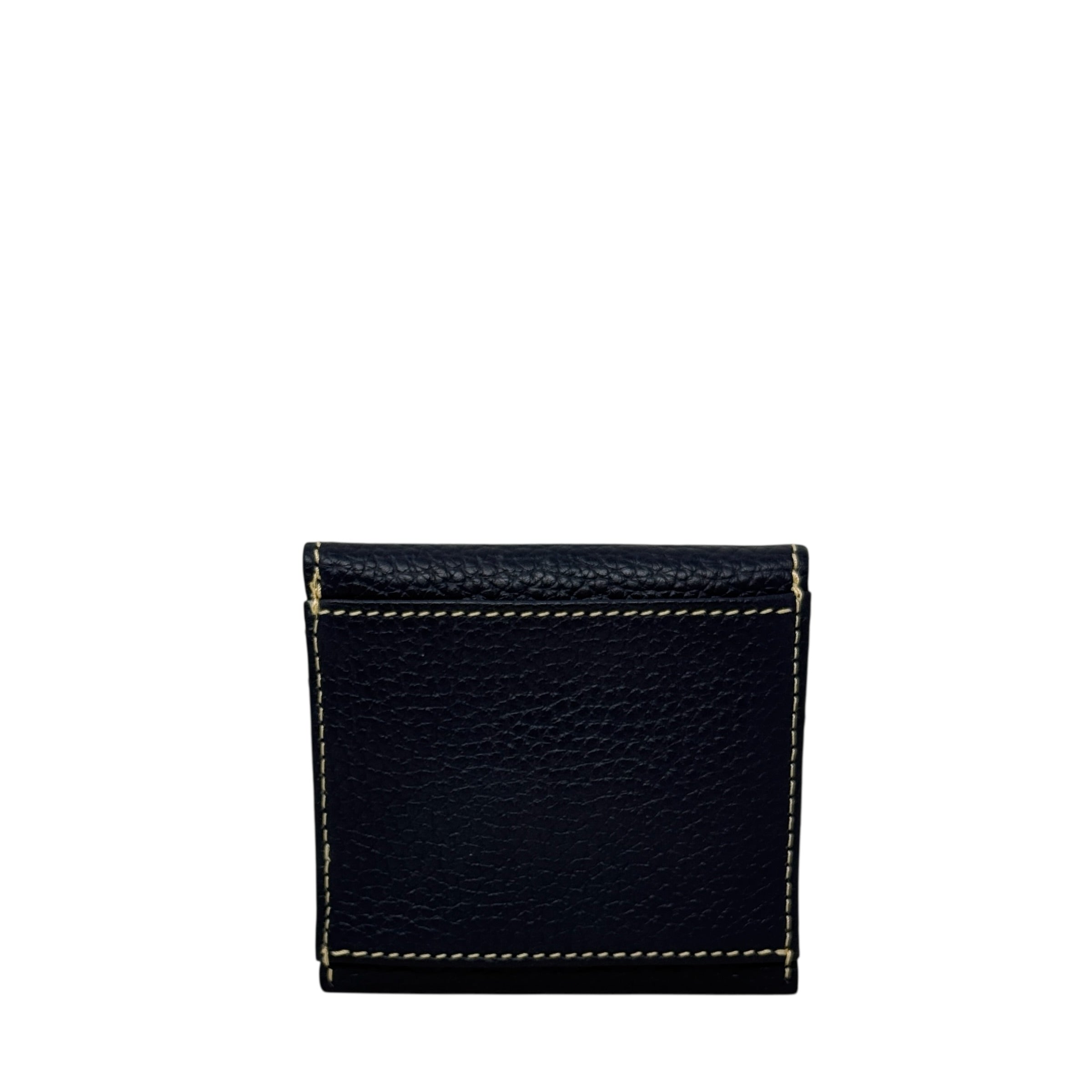 Pebble Grain Small Flap Credit Card Wallet Designer By Dooney And Bourke, Size: Small