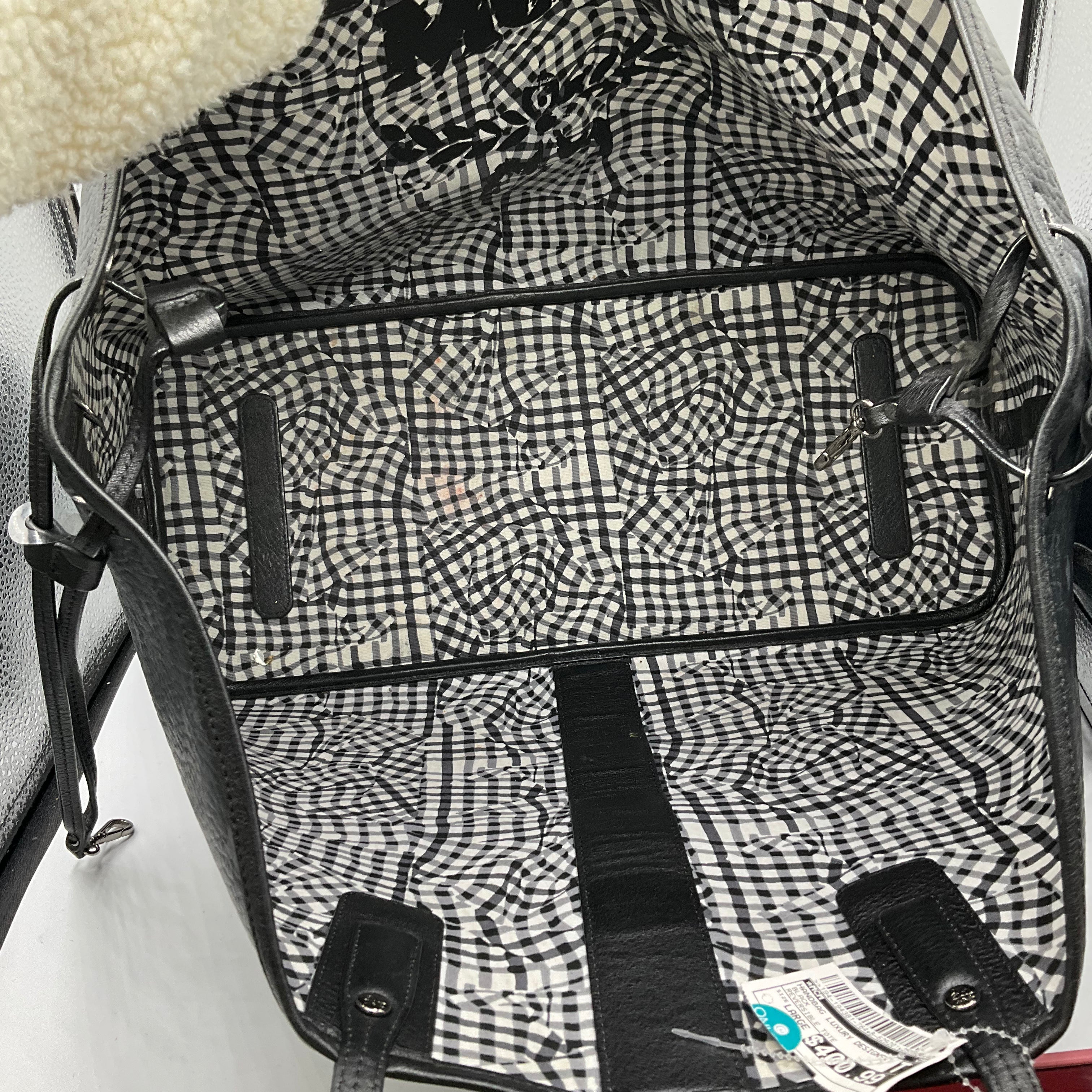 Handbag Luxury Designer By Mcm, Size: Large