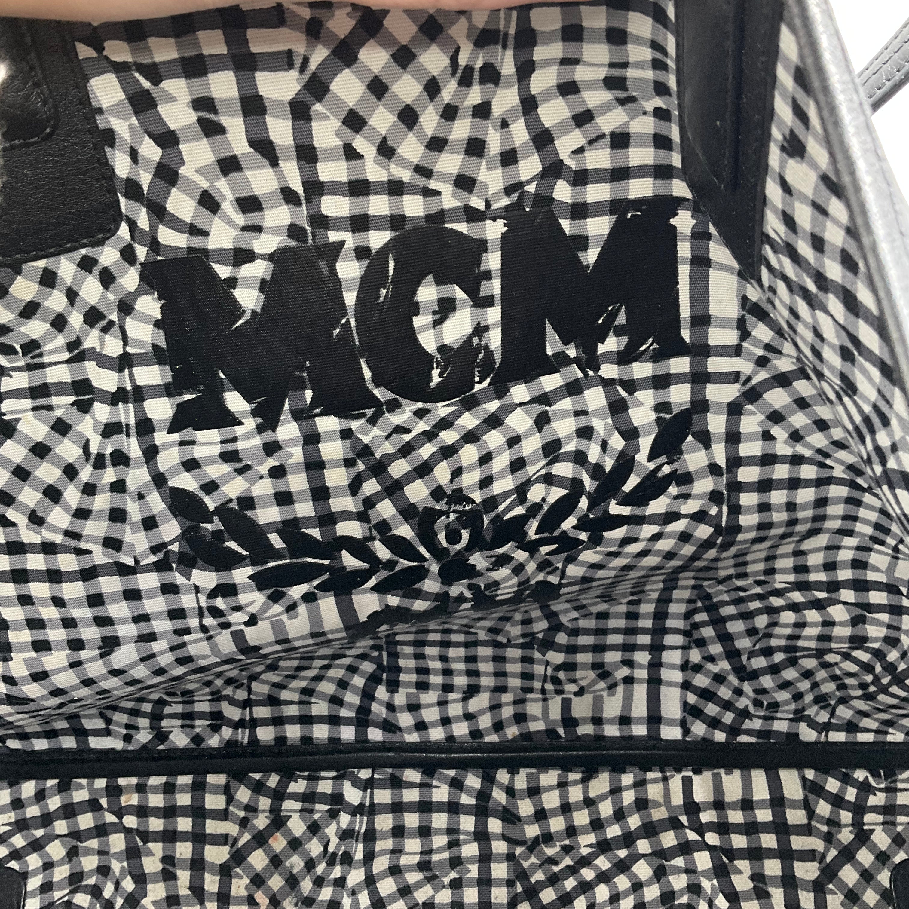 Handbag Luxury Designer By Mcm, Size: Large