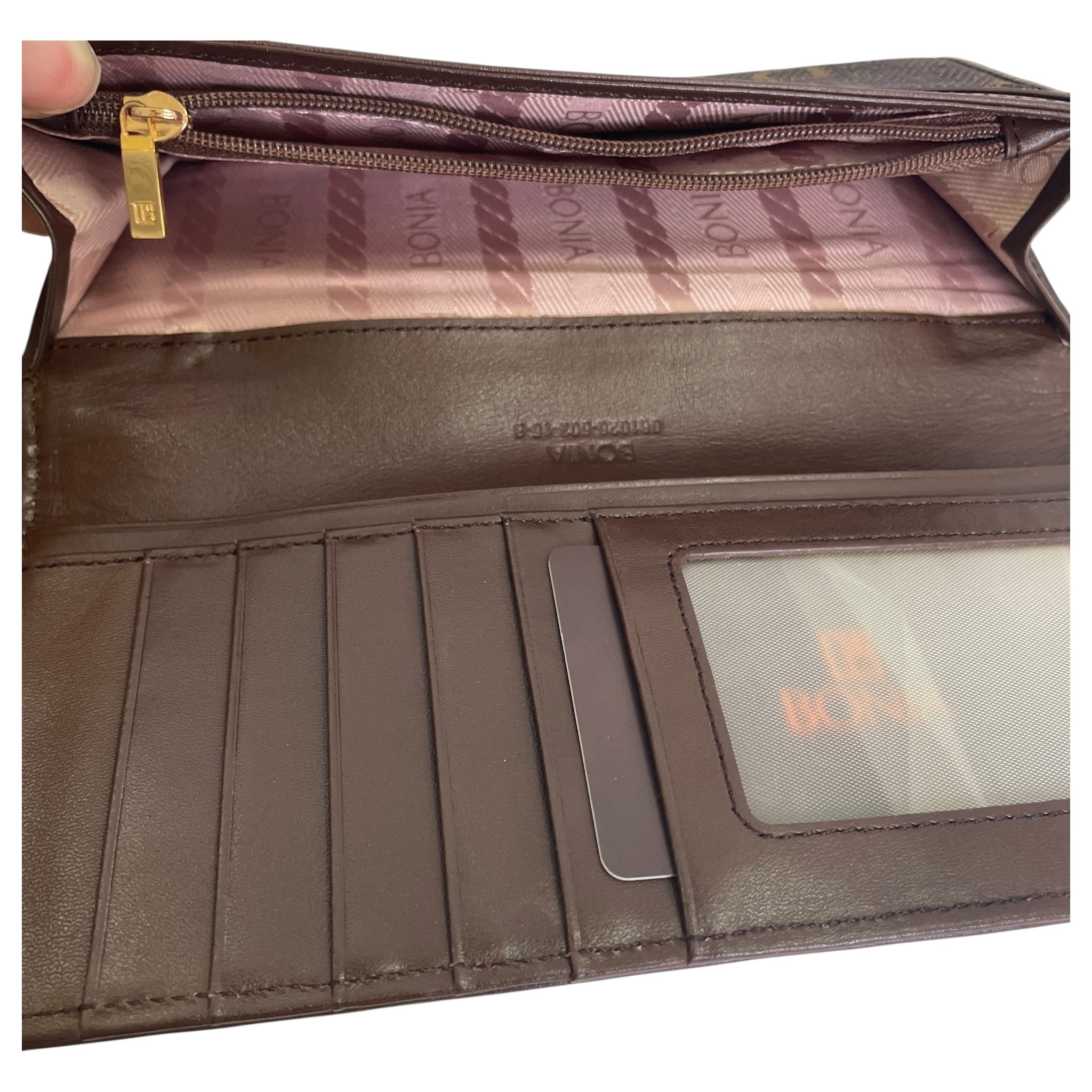 Wallet By BONIA In Brown, Size:Medium