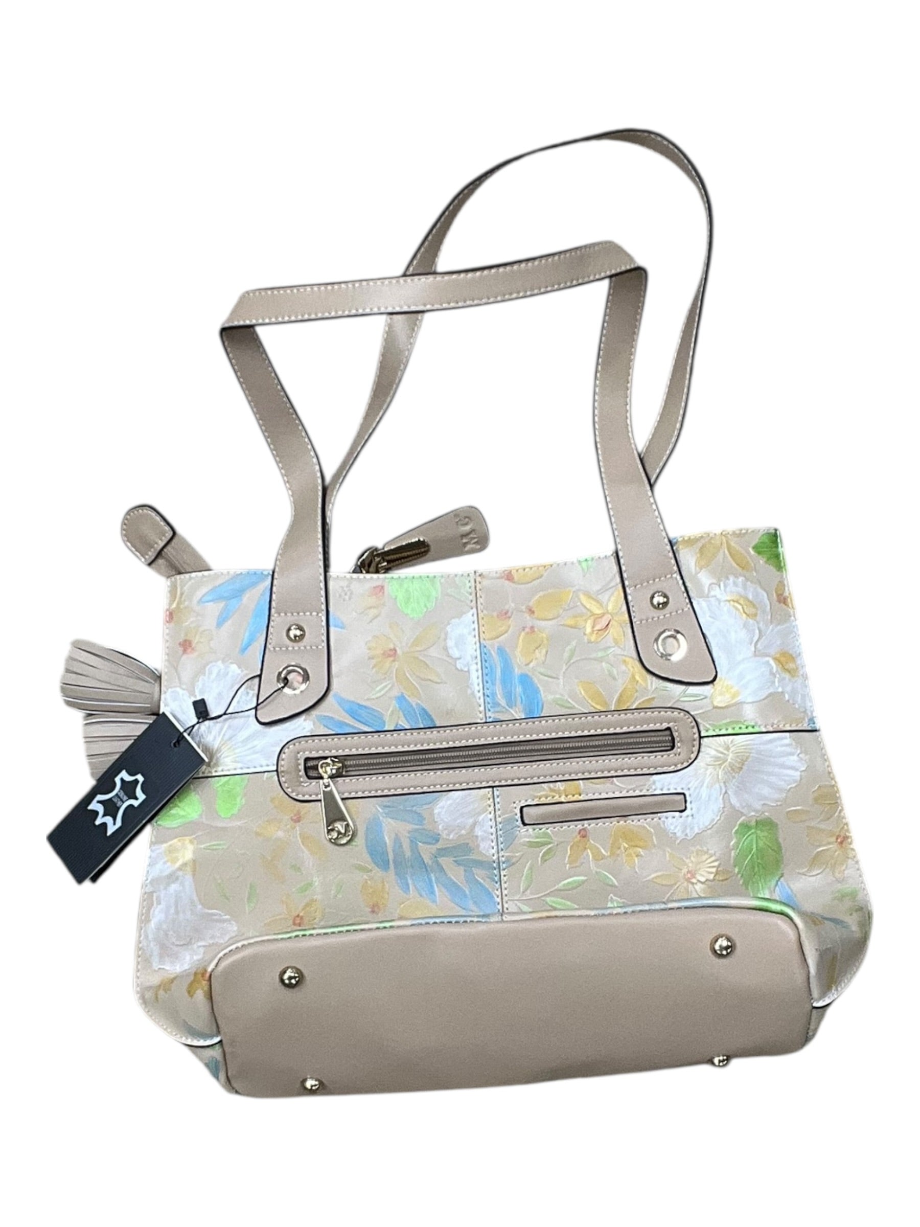 Handbag By Clothes Mentor In Tan, Size:Medium