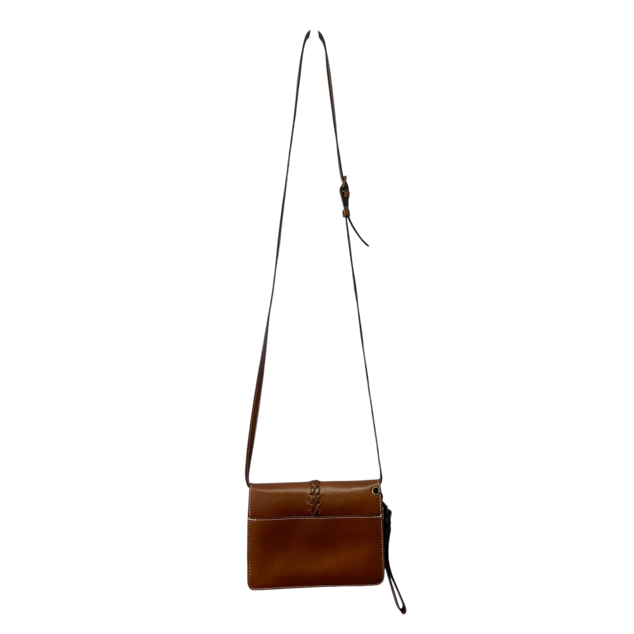 Crossbody Designer By Patricia Nash In Tan, Size:Small
