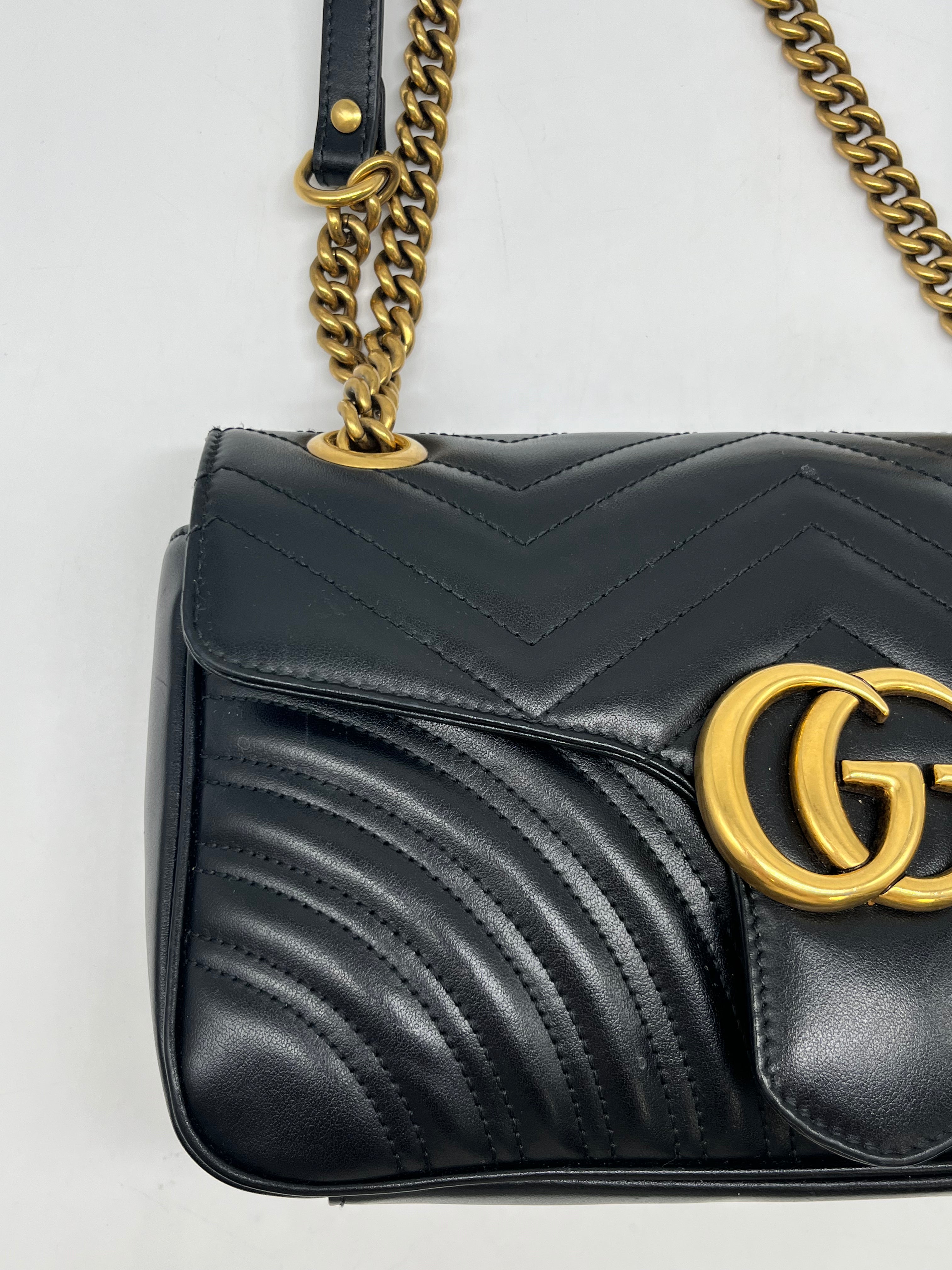 Handbag Luxury Designer By Gucci, Size: Small
