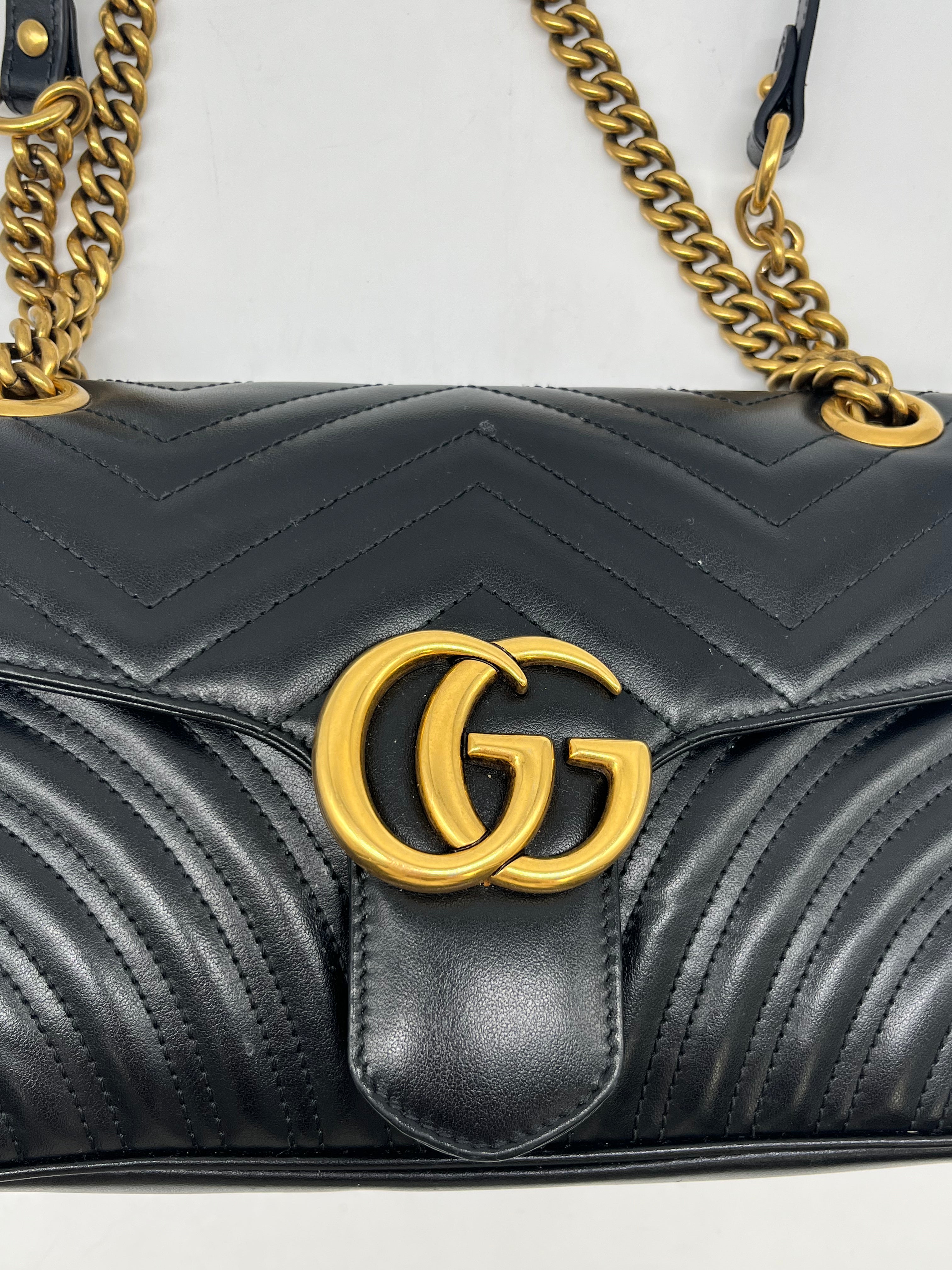 Handbag Luxury Designer By Gucci, Size: Small