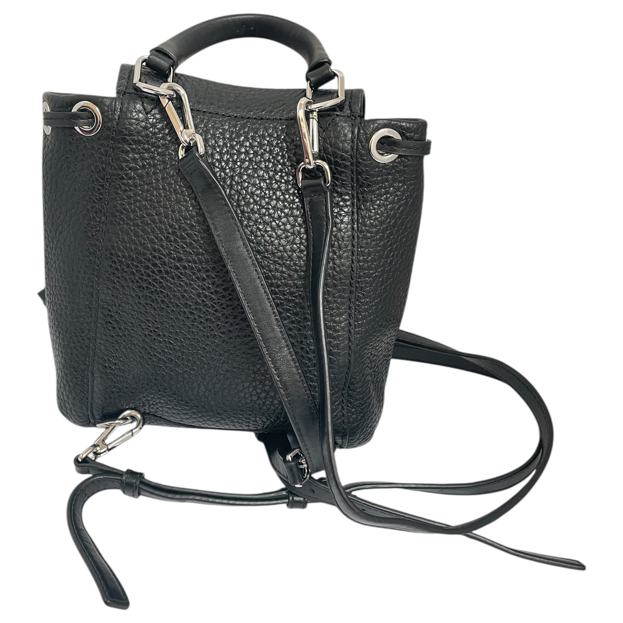 Backpack Designer By Michael Kors In Black & Silver, Size:Small