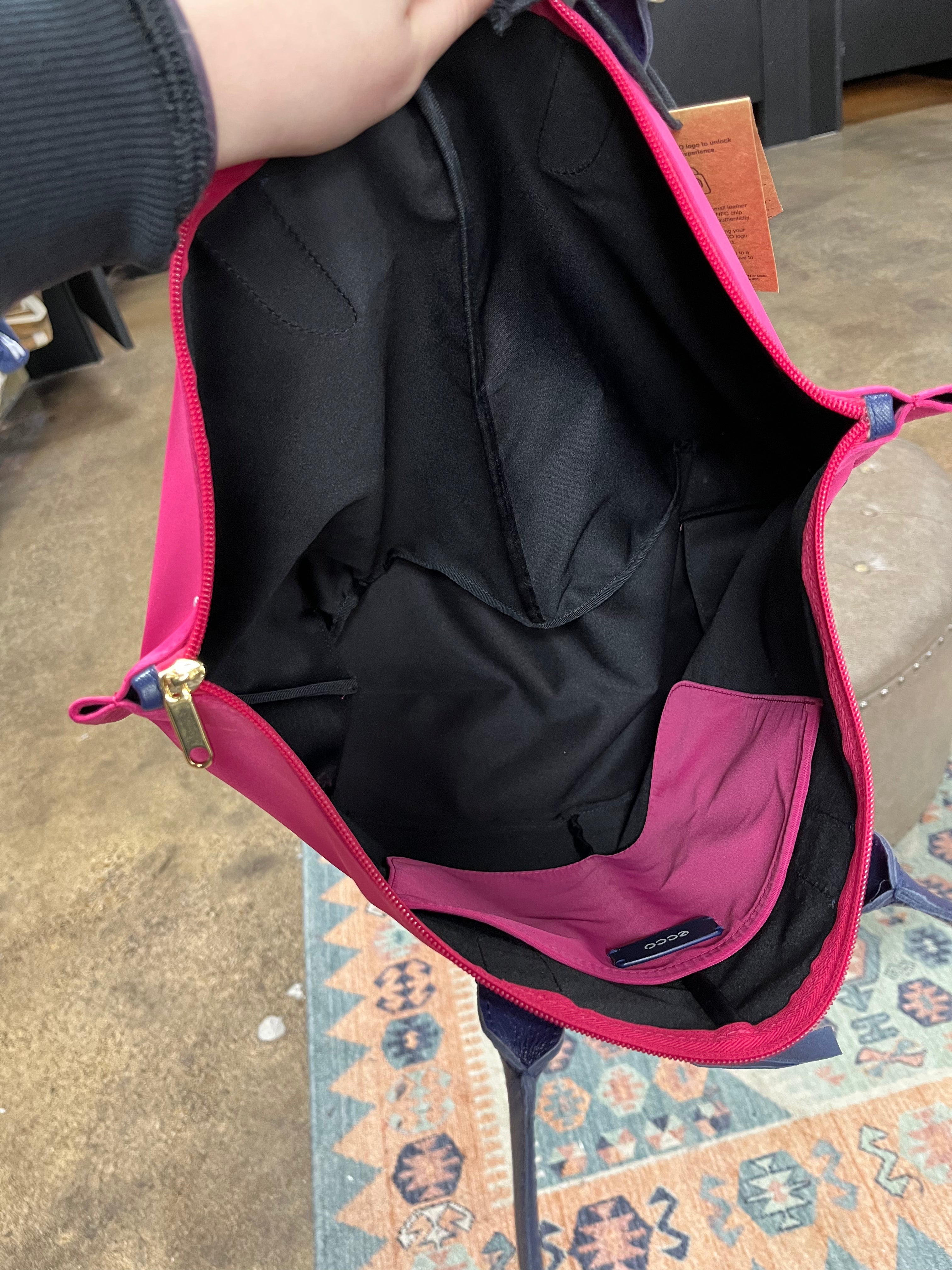 Tote By Ecco In Pink, Size:Medium