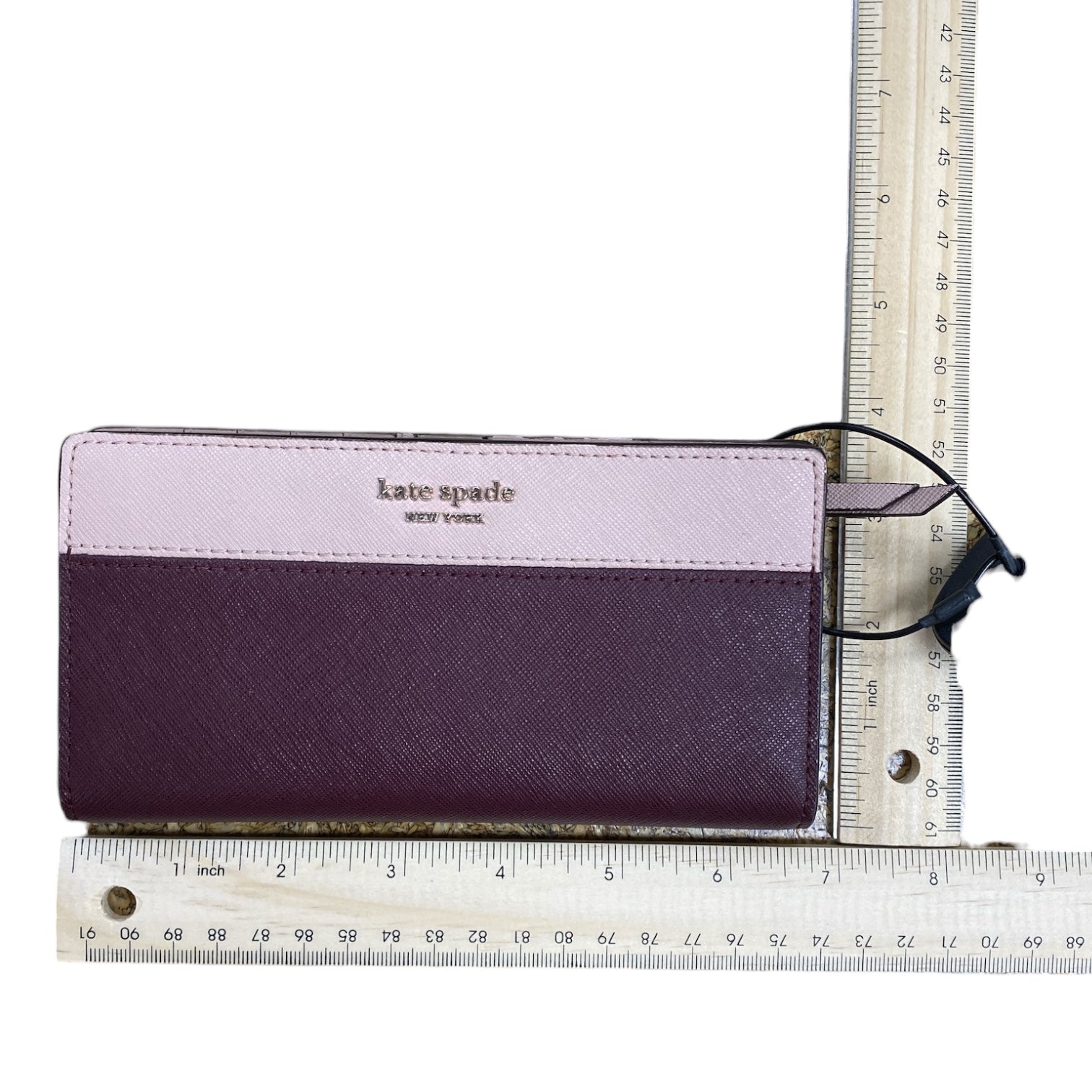 Wallet Designer By Kate Spade In Pink & Purple, Size:Medium