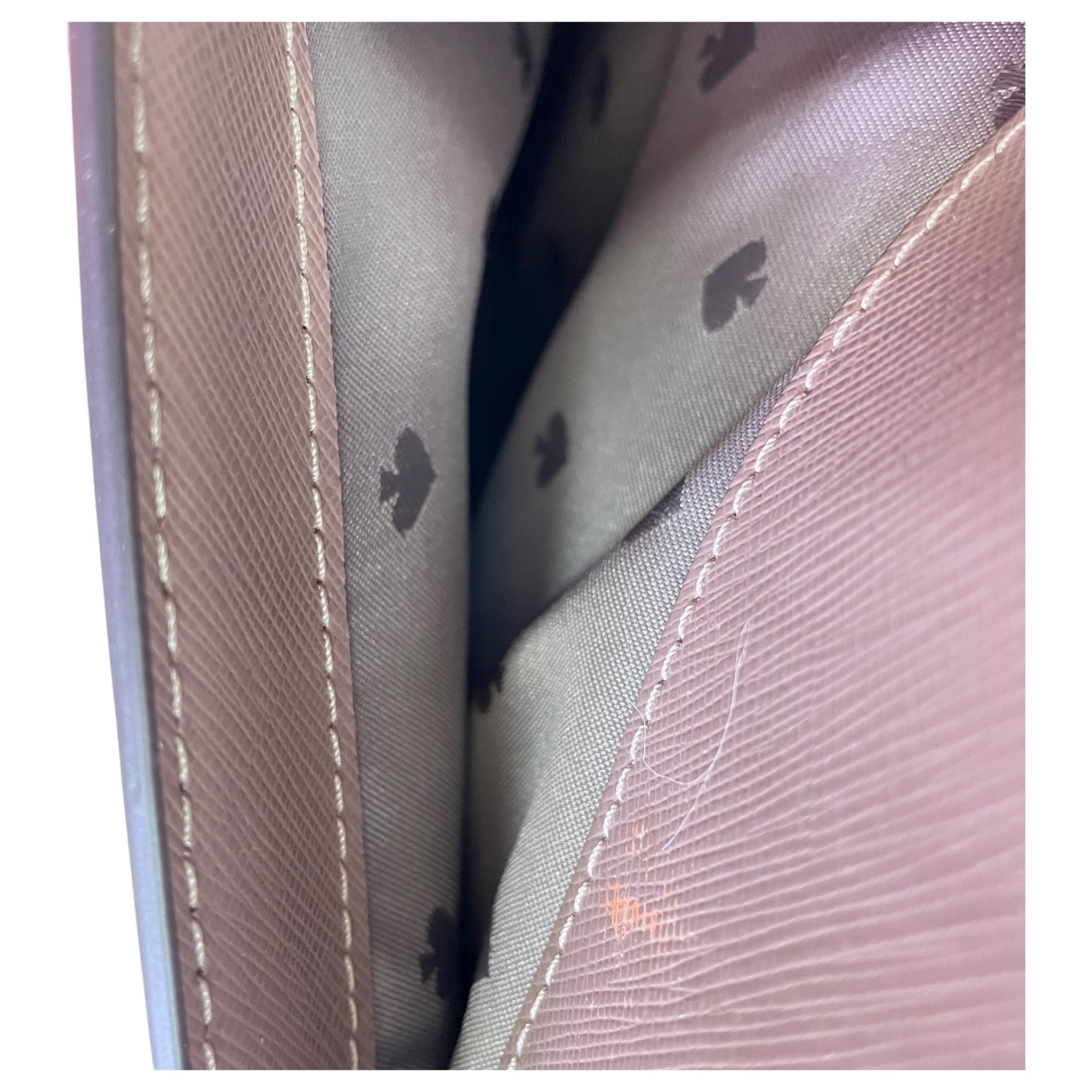 Tote Designer By Kate Spade In Taupe, Size:Large