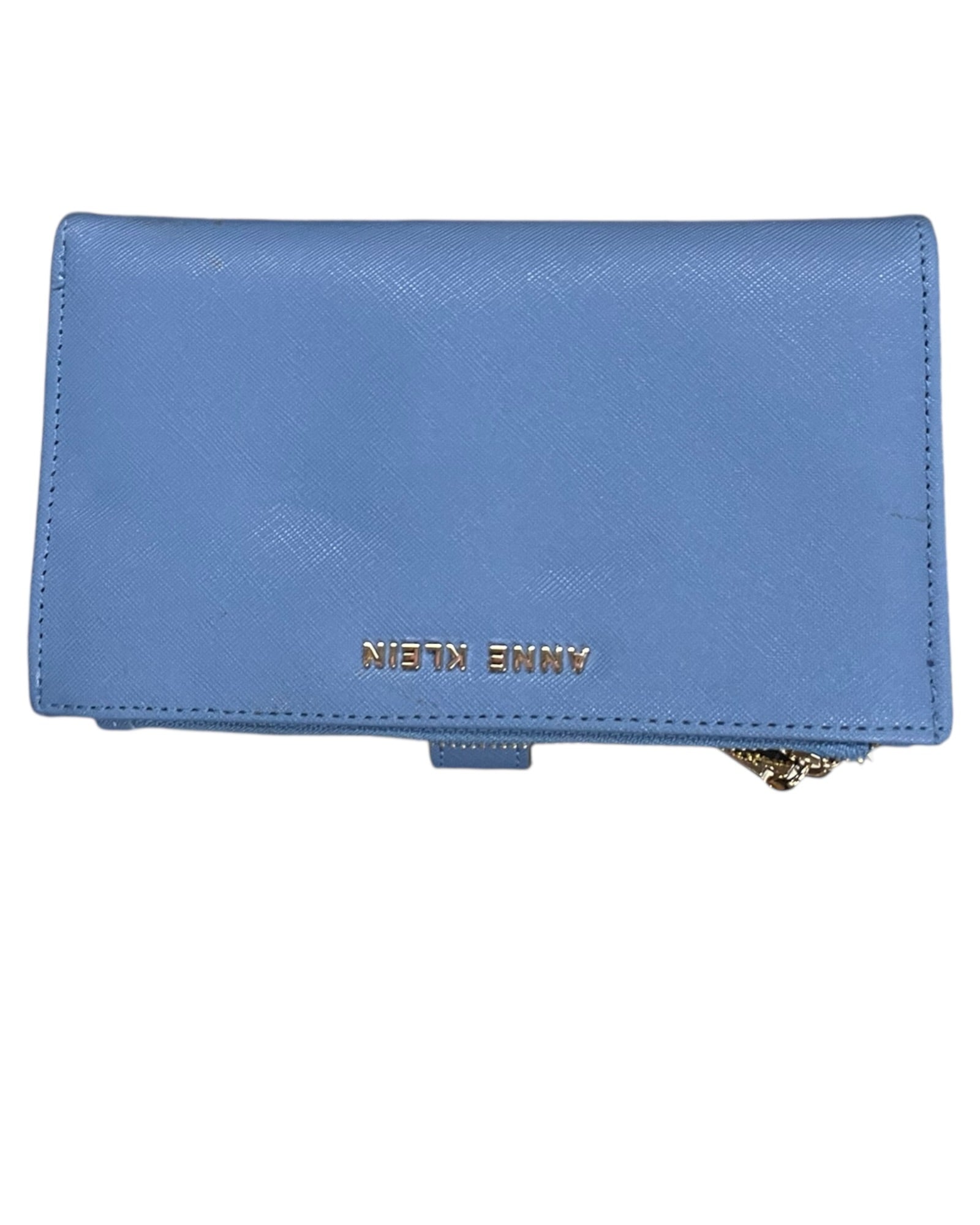 Wallet By Anne Klein In Blue, Size:Medium