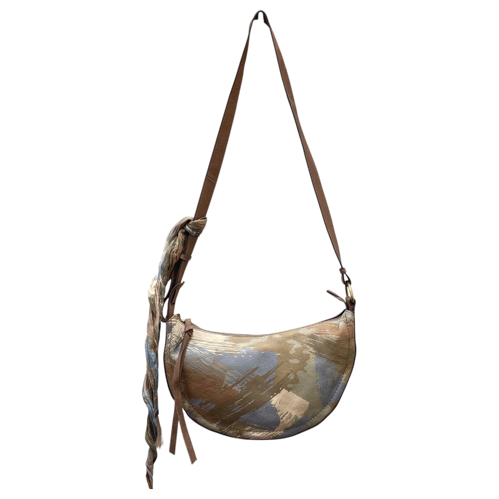 Handbag By 1.State In Blue & Green, Size:Medium