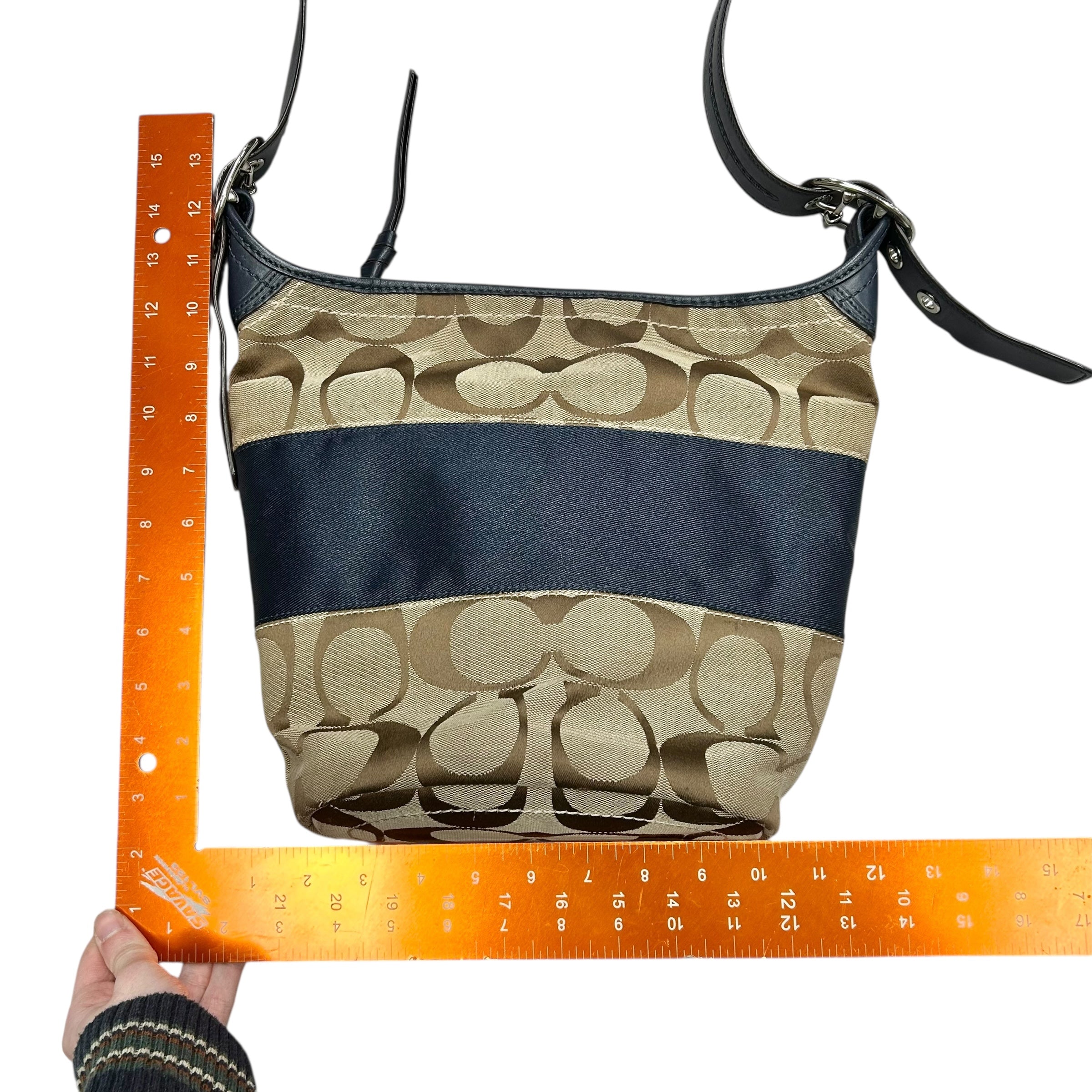 Crossbody Designer By Coach, Size: Medium
