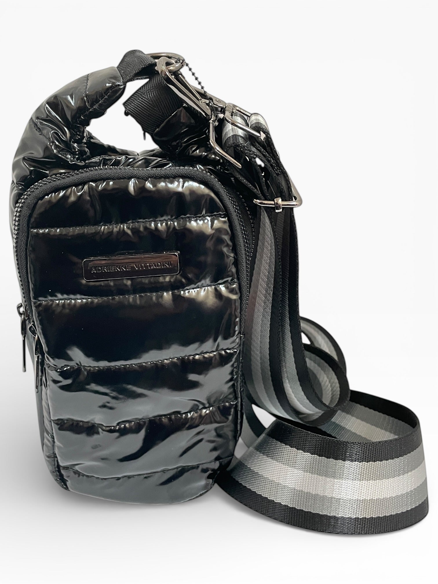 Crossbody By Adrienne Vittadini In Black, Size:Small