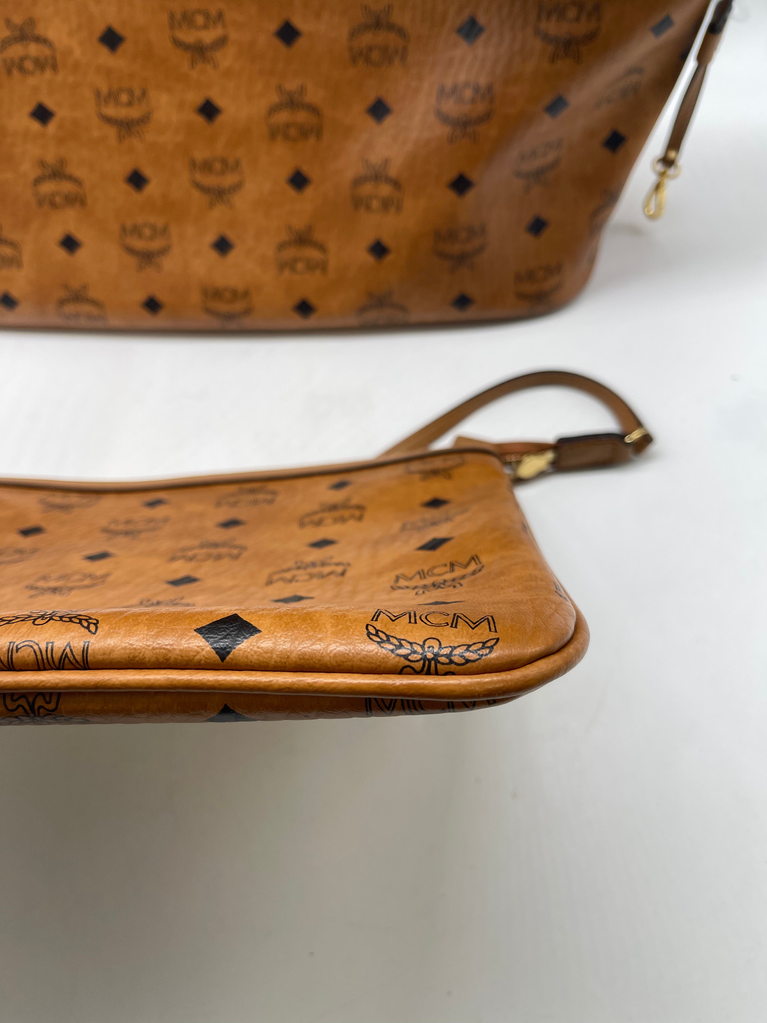 Handbag Luxury Designer By Mcm, Size: Large
