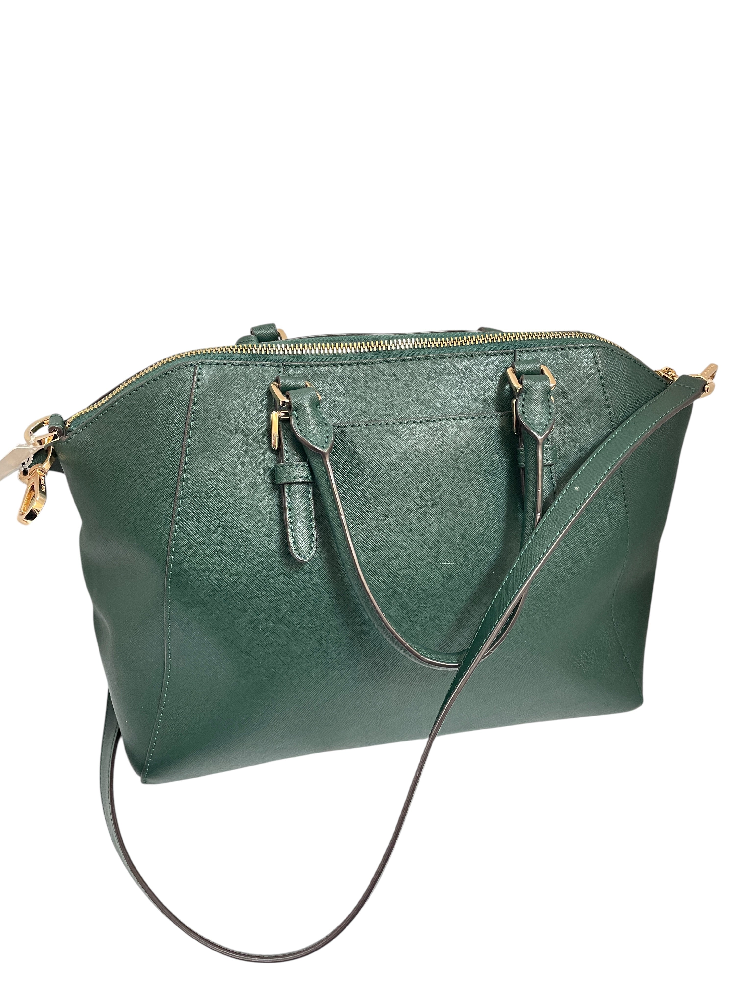 Handbag Designer By Michael Kors In Green, Size:Large