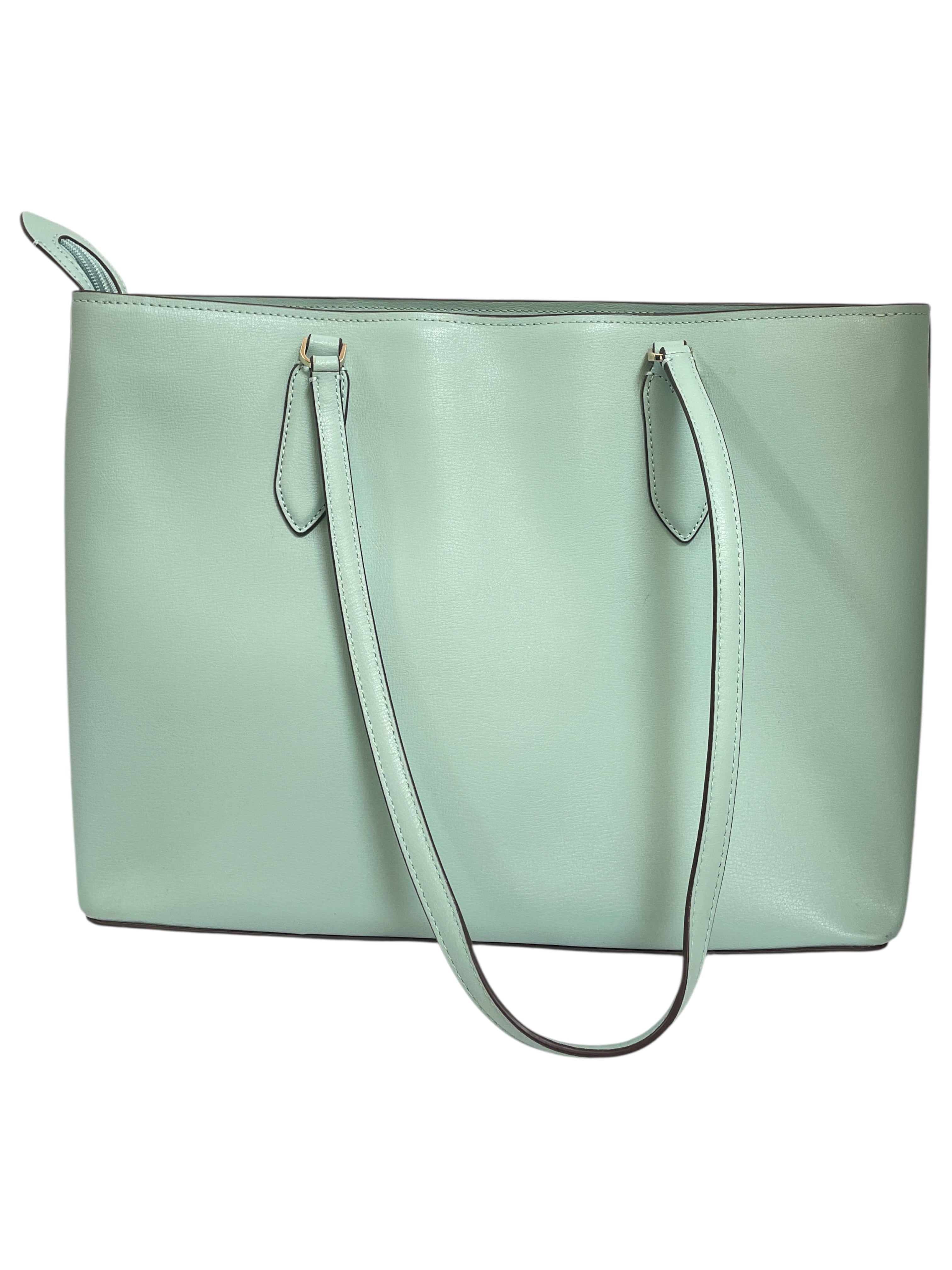 Handbag Designer By Kate Spade In Teal, Size:Large
