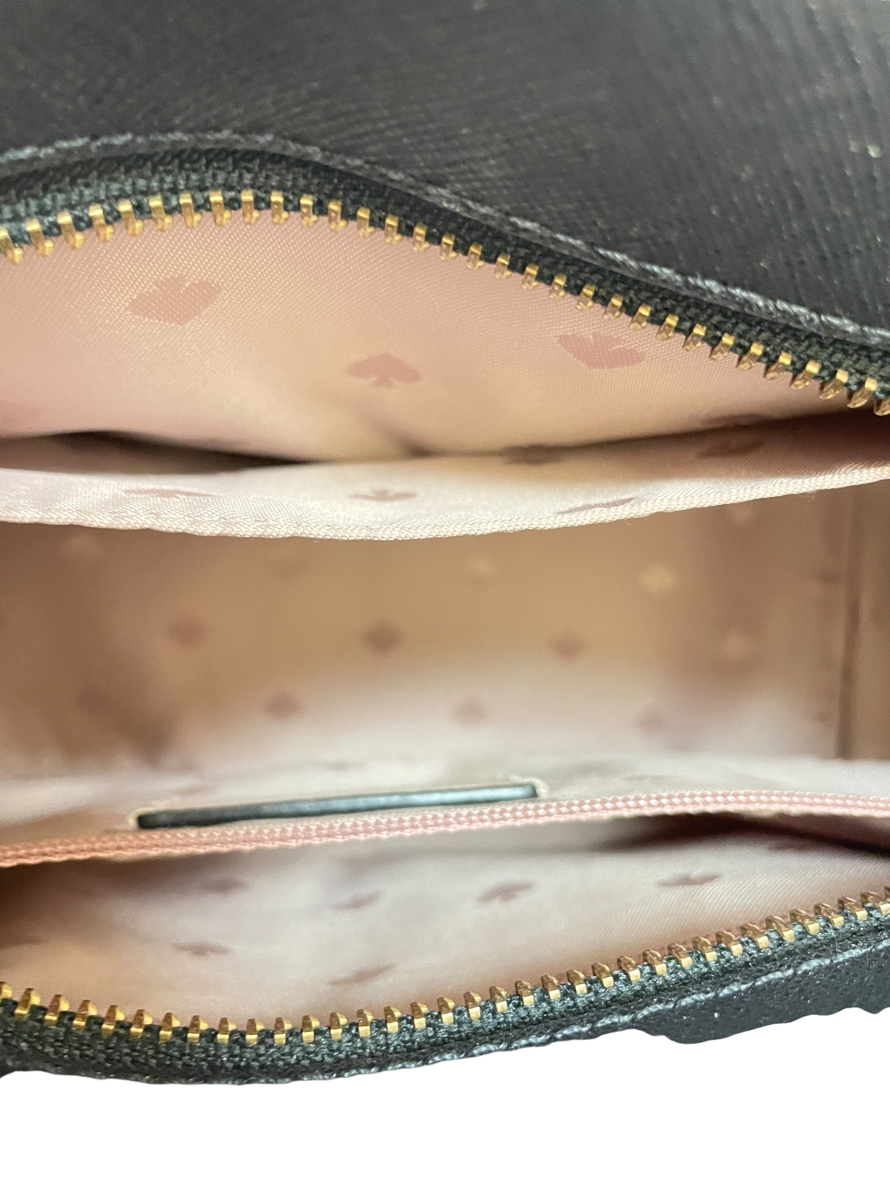 Crossbody Designer By Kate Spade In Pink & White, Size:Medium