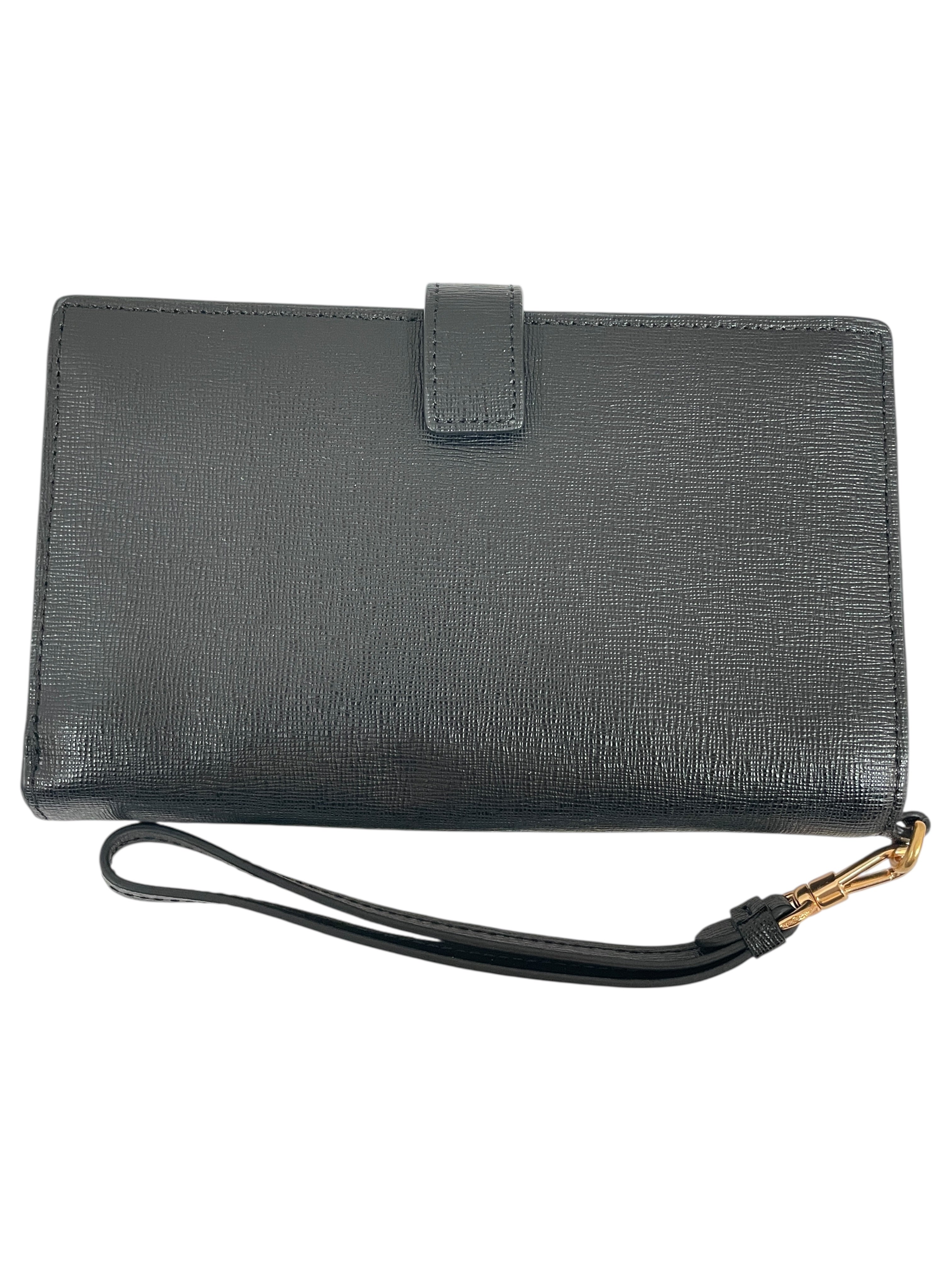 Wallet Designer By Kate Spade In Black & Pink, Size:Small