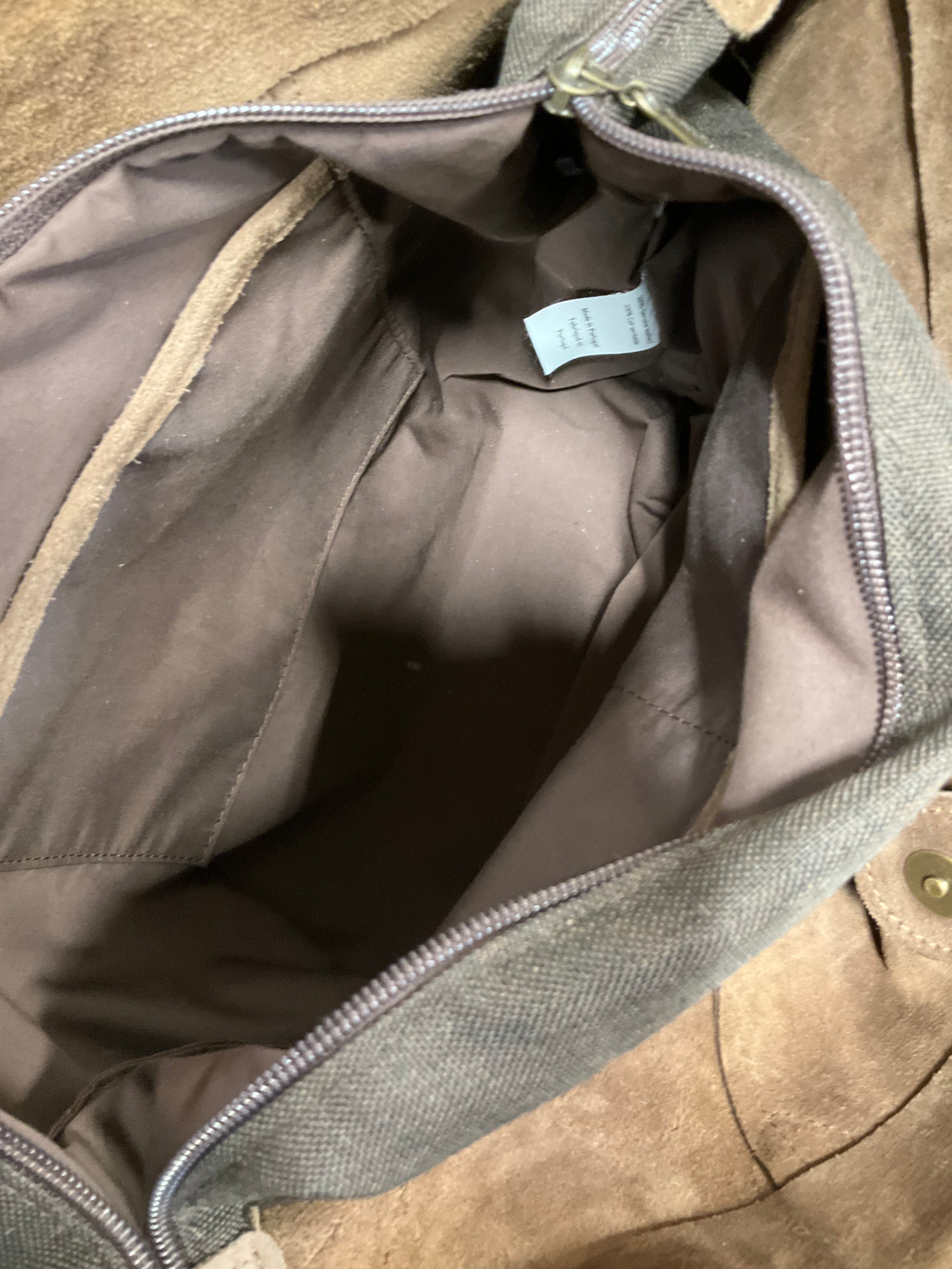 Handbag Leather By Cmb, Size: Large