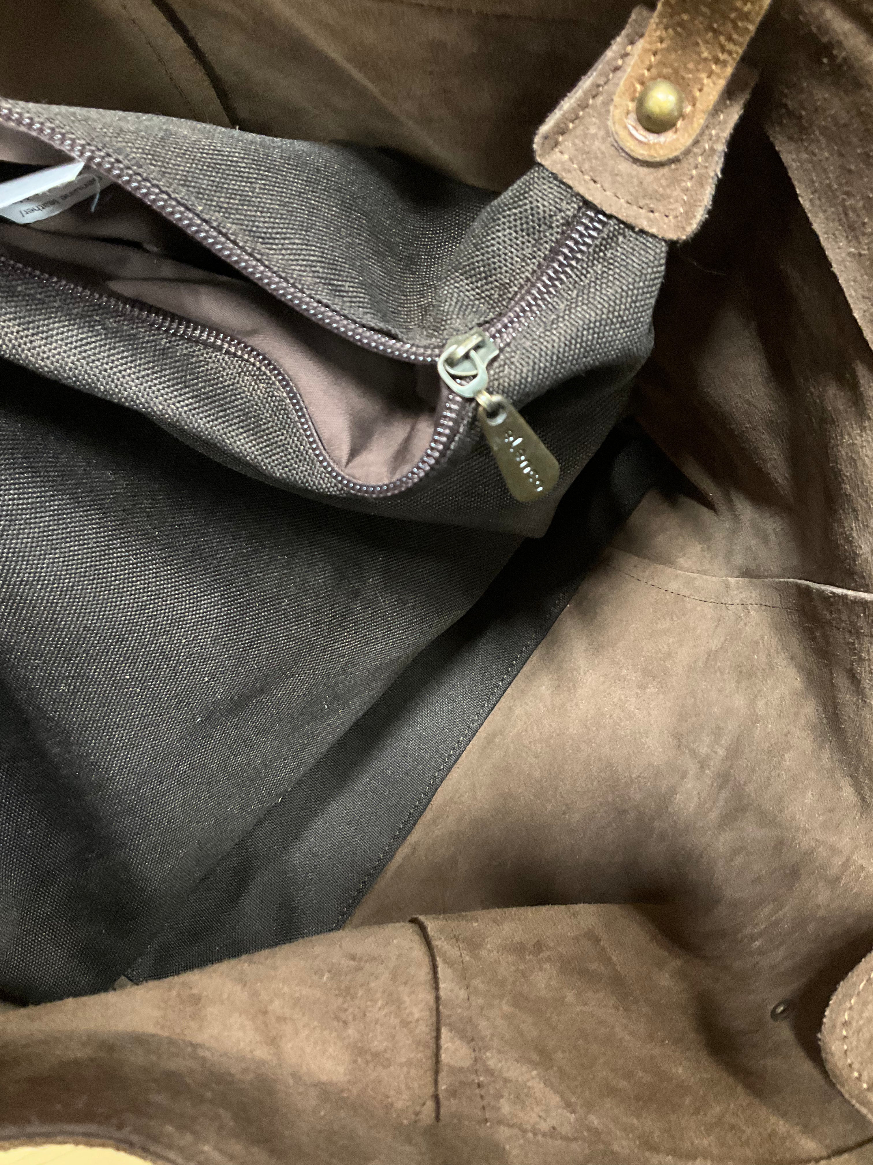 Handbag Leather By Cmb, Size: Large