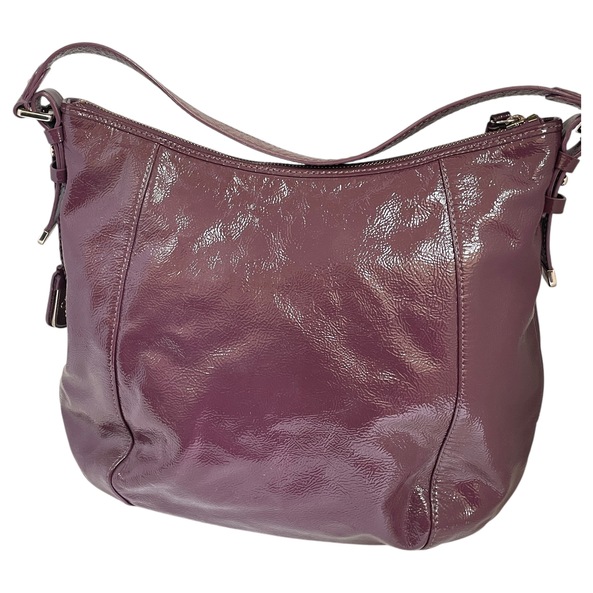 Handbag By Cole-Haan In Purple, Size:Large