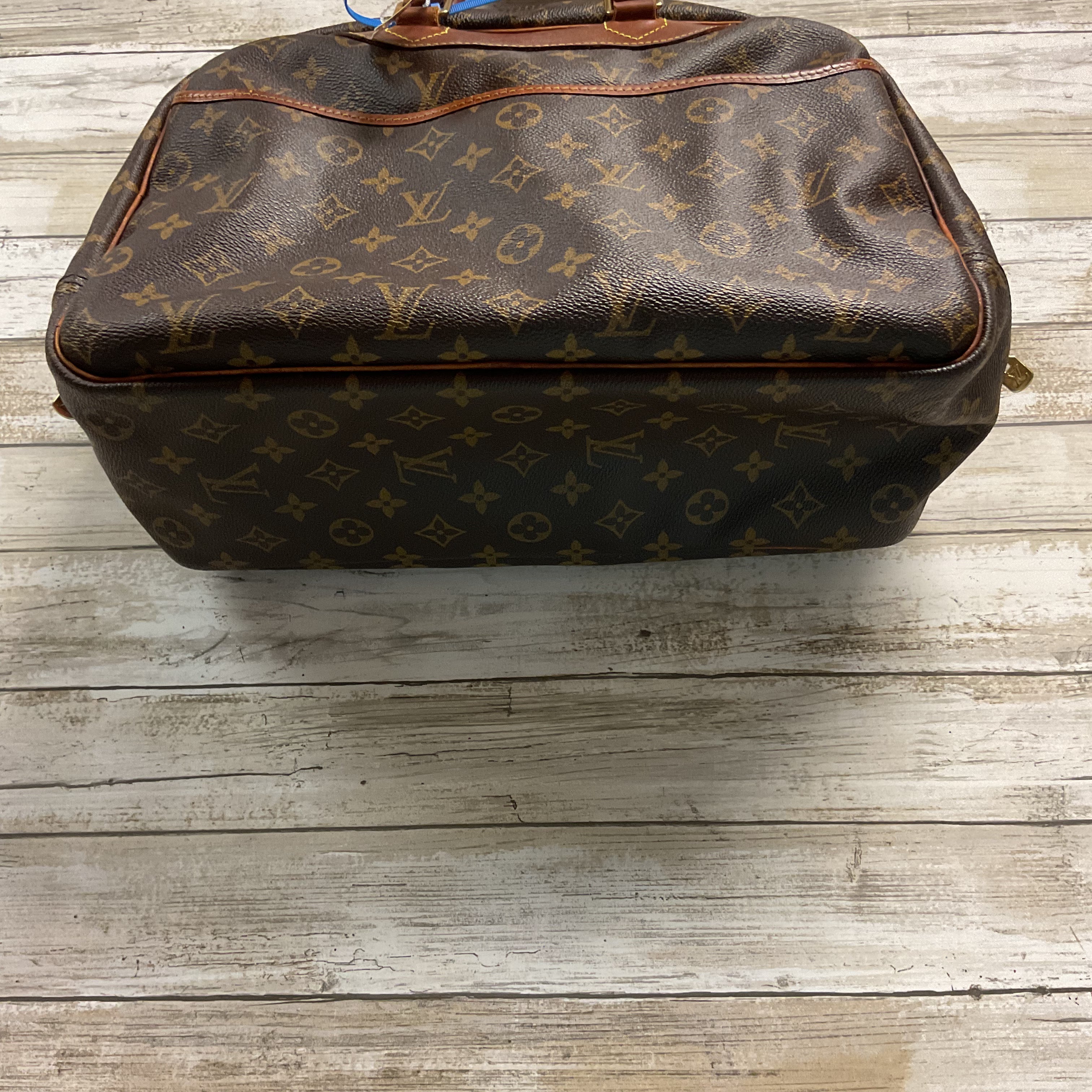 Handbag Luxury Designer By Louis Vuitton In Brown, Size:Medium