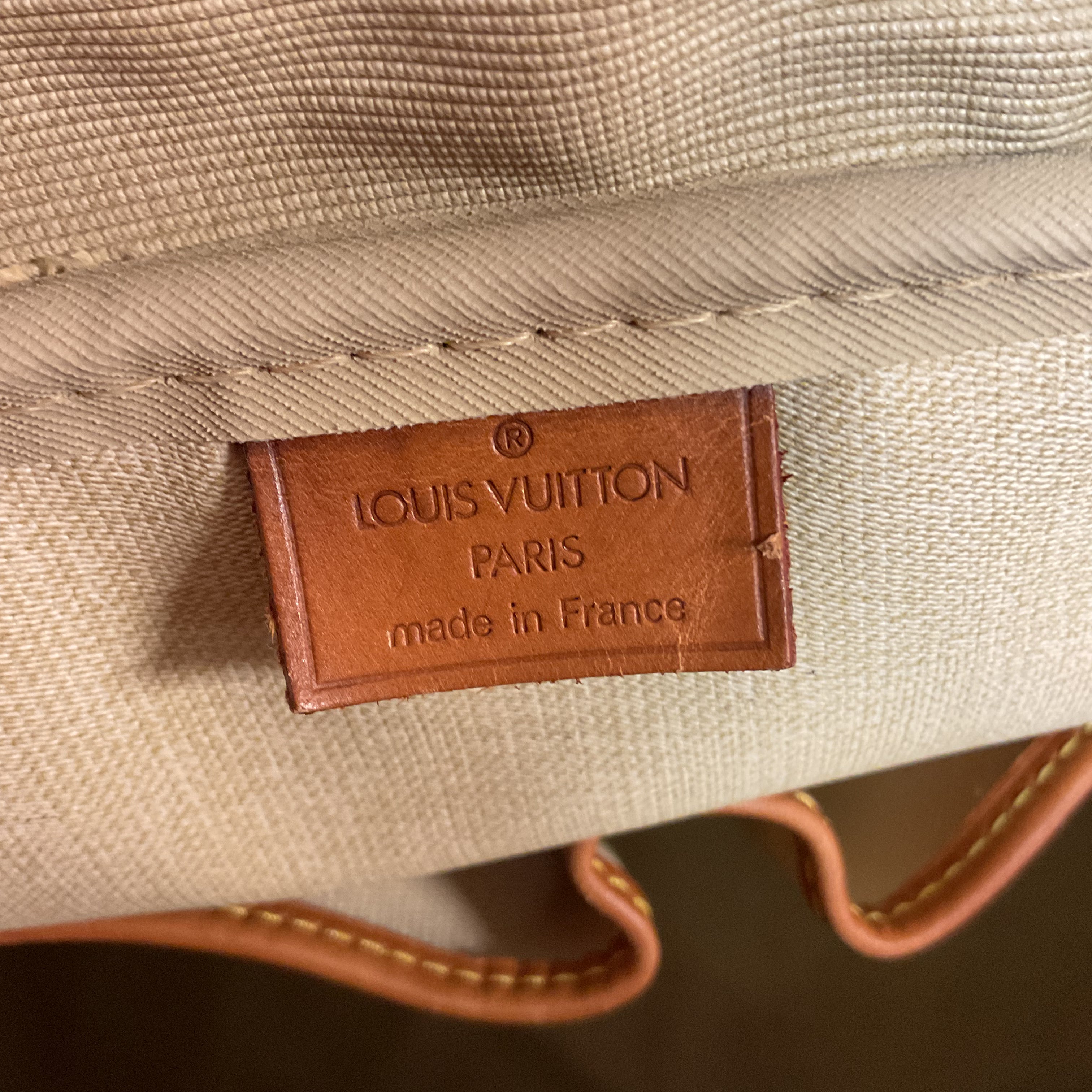 Handbag Luxury Designer By Louis Vuitton In Brown, Size:Medium