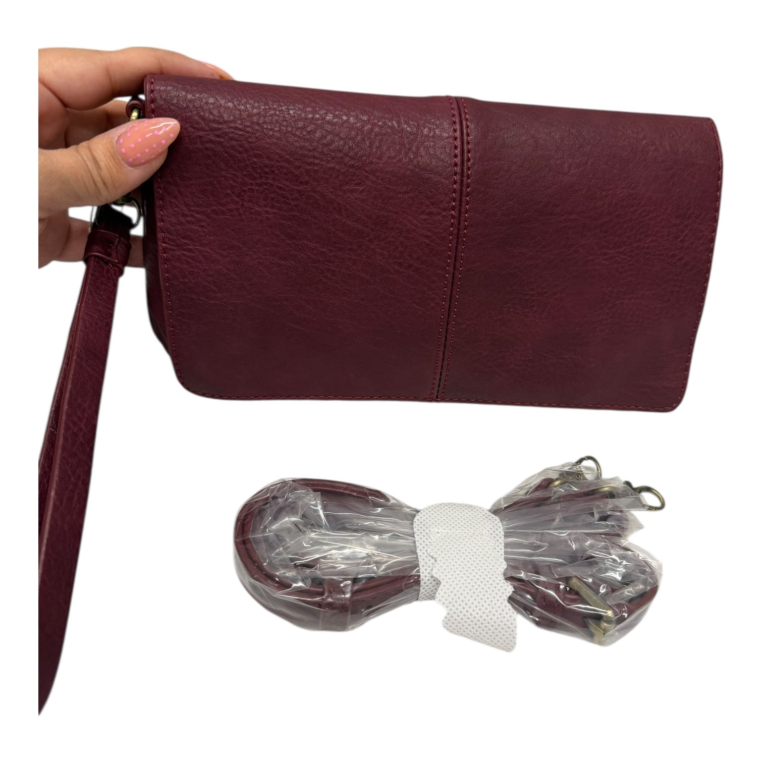 Crossbody By Joy Susan In Red, Size:Medium