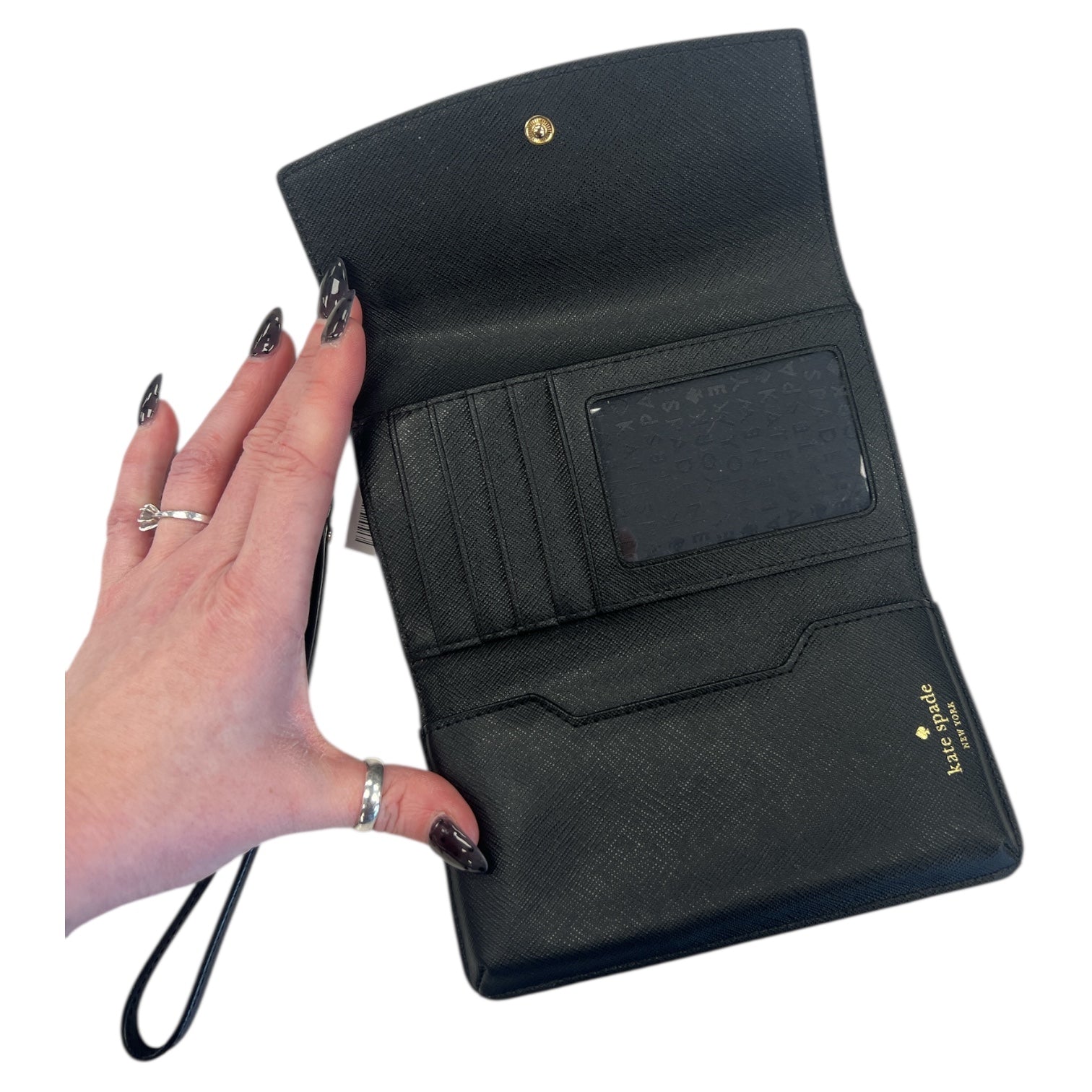 Wallet Designer By Kate Spade In Black, Size:Small