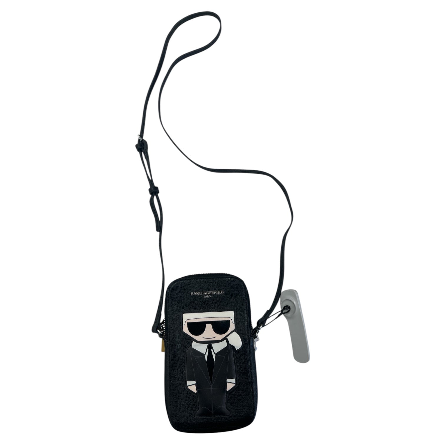 Crossbody Designer By Karl Lagerfeld In Black, Size:Small