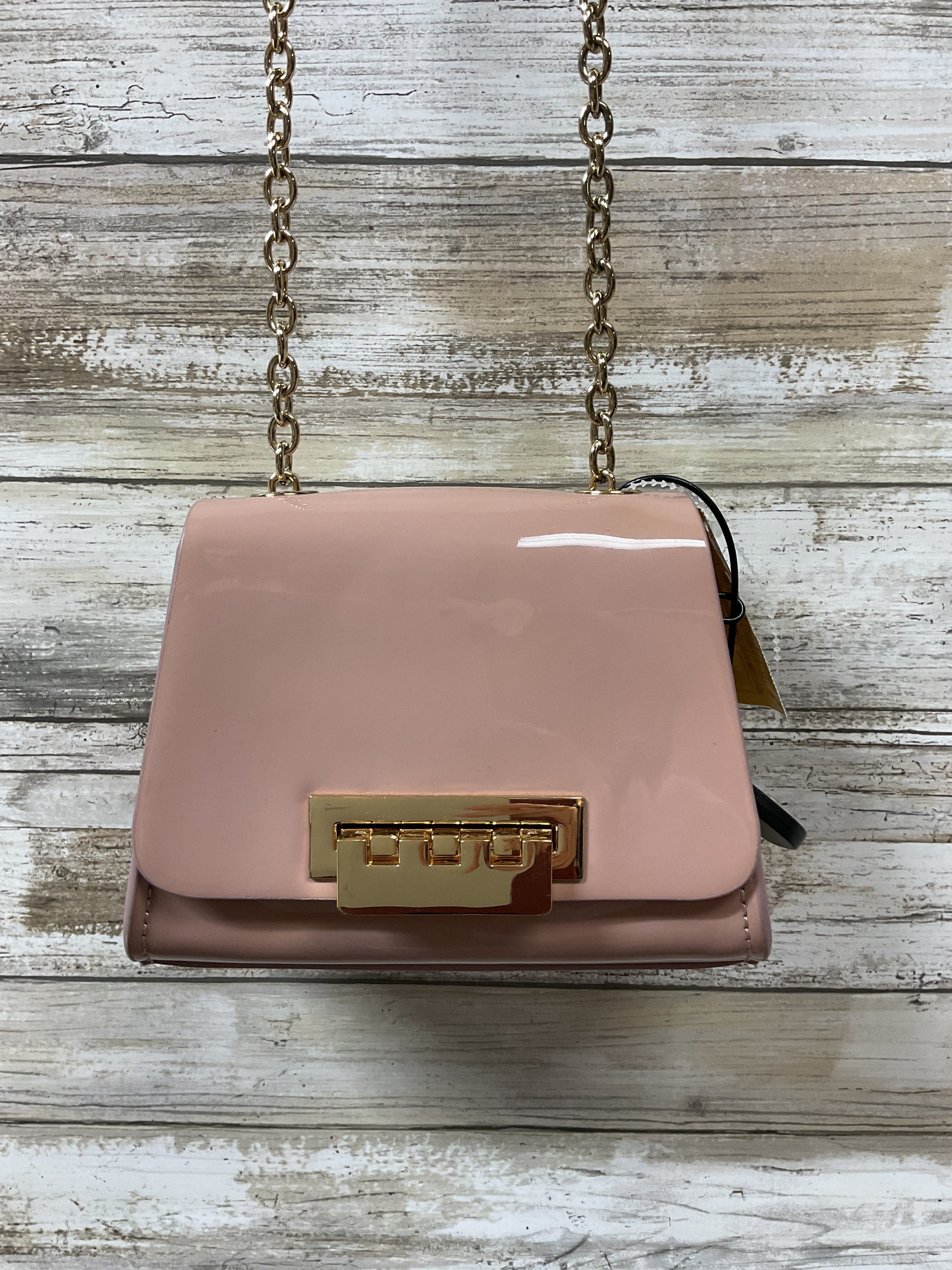 Handbag Designer By Zac Posen In Tan, Size:Small
