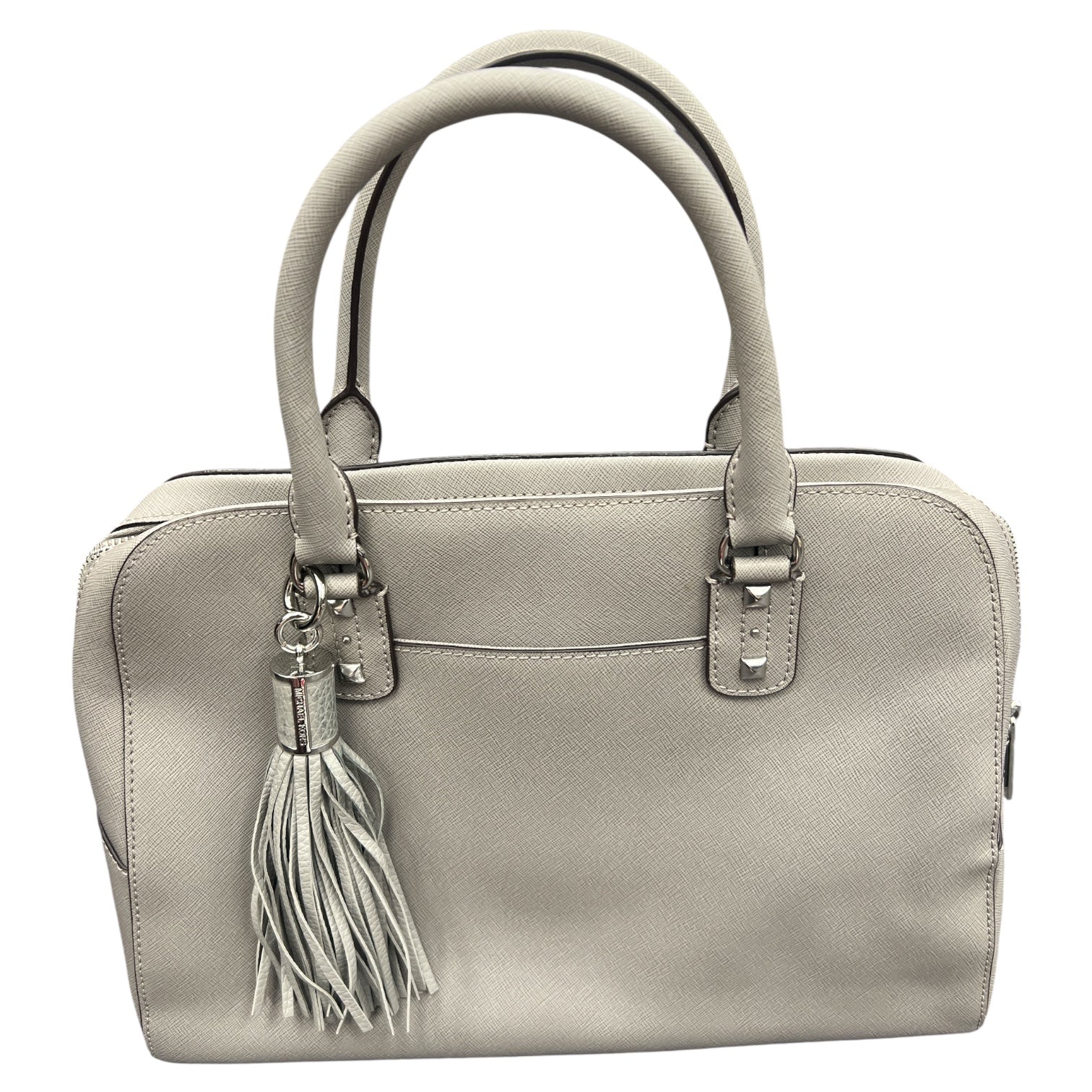 Handbag Designer By Michael Kors In Grey, Size:Large