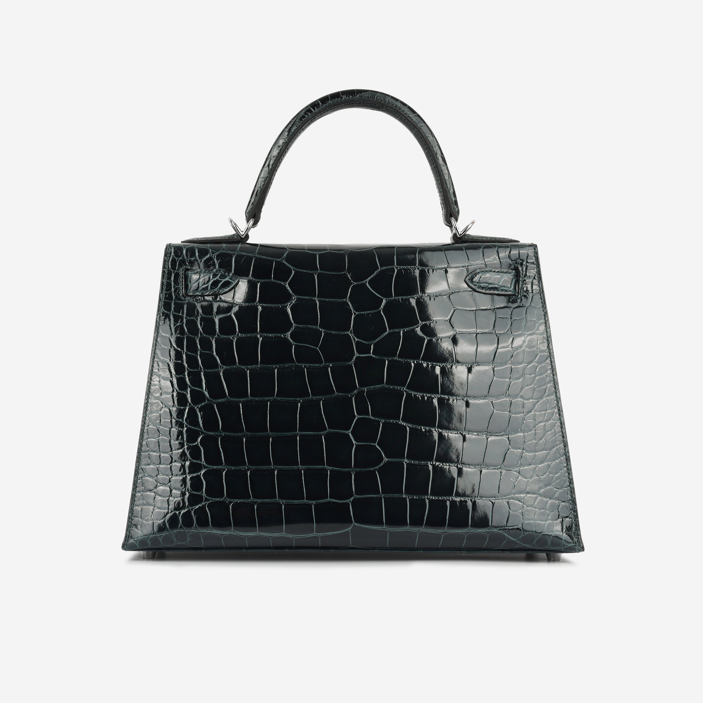 Kelly 28 Verso - Vert Cypres Alligator / Vert Jade