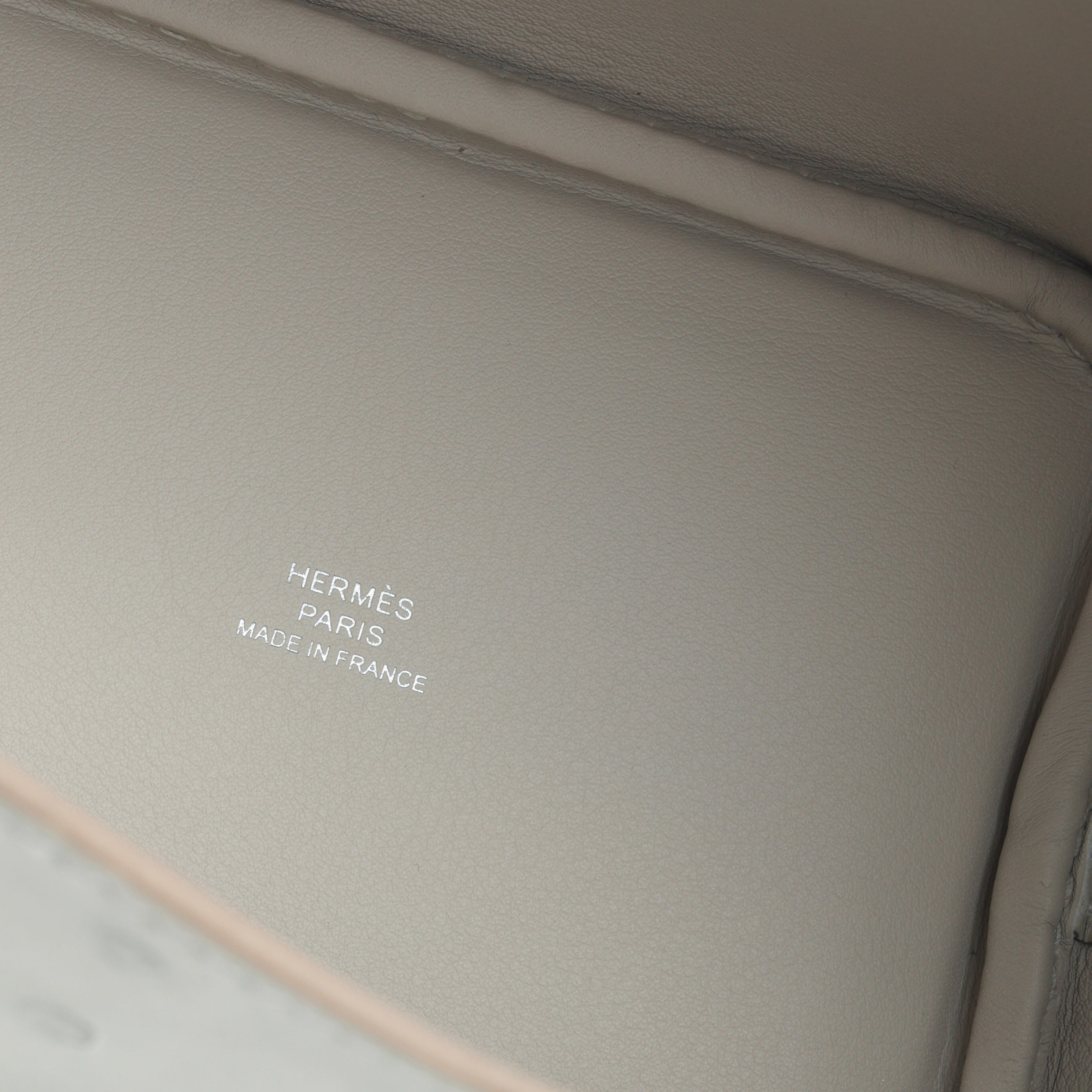 Micro Picotin - Gris Pale Ostrich