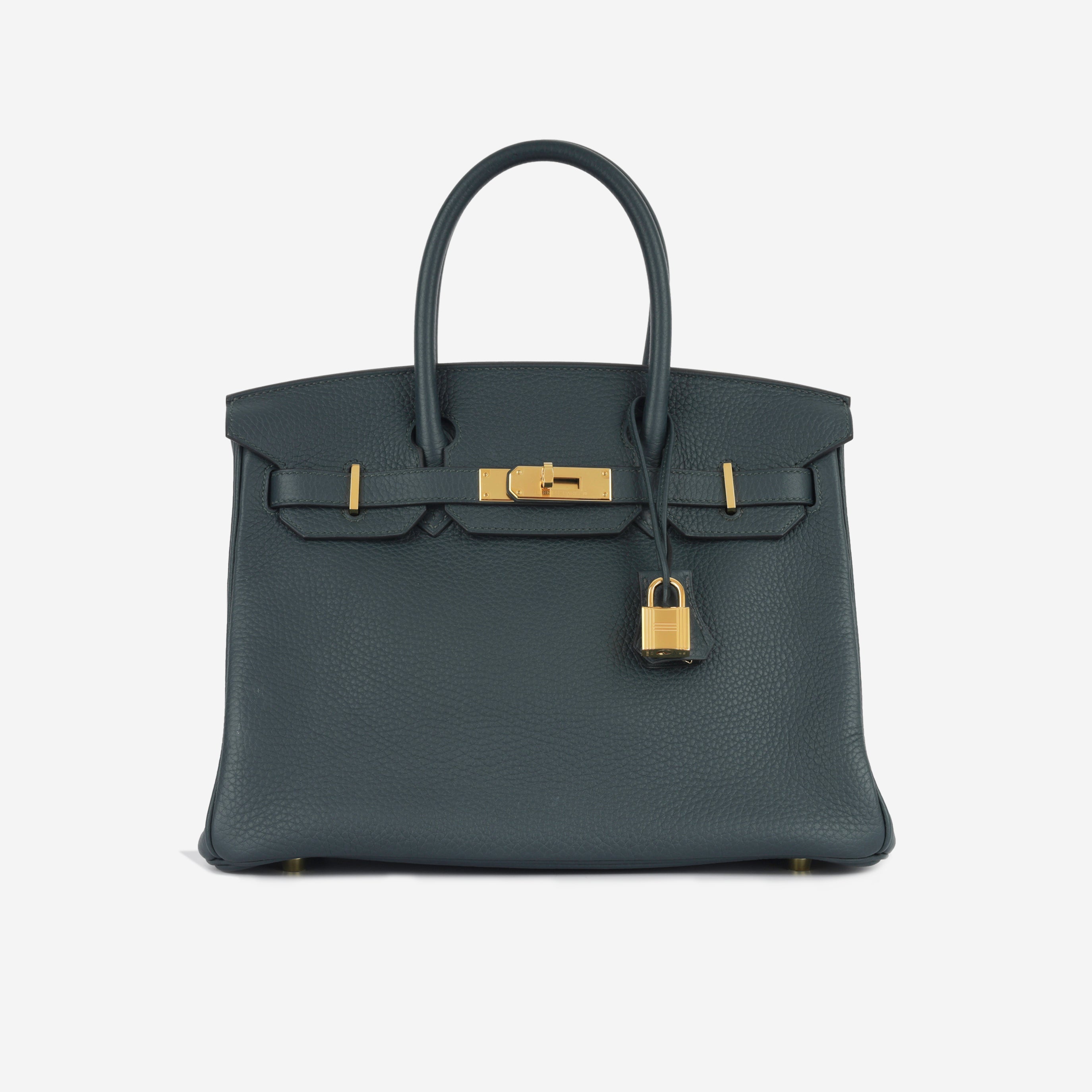 Birkin 30 - Vert Cypress