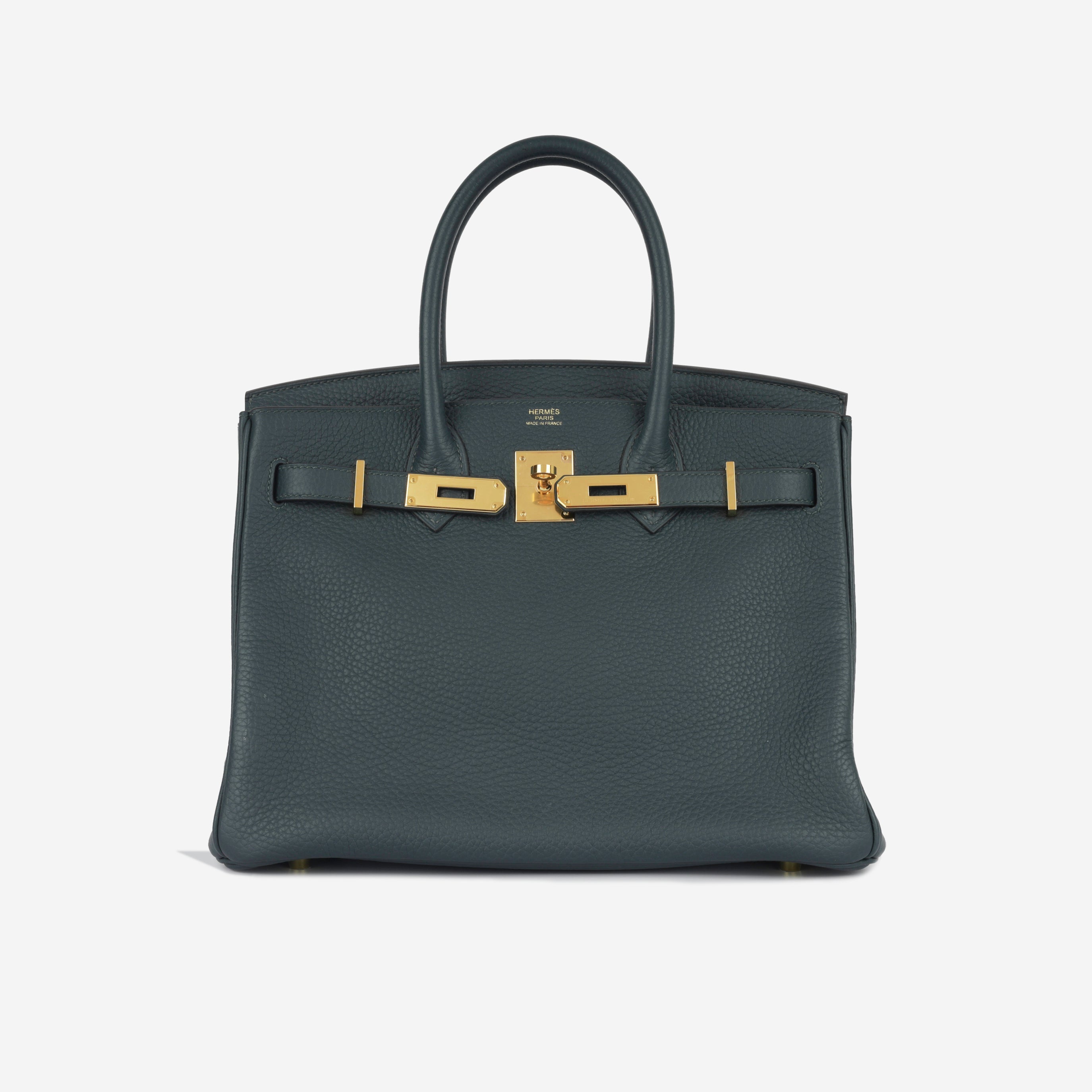 Birkin 30 - Vert Cypress
