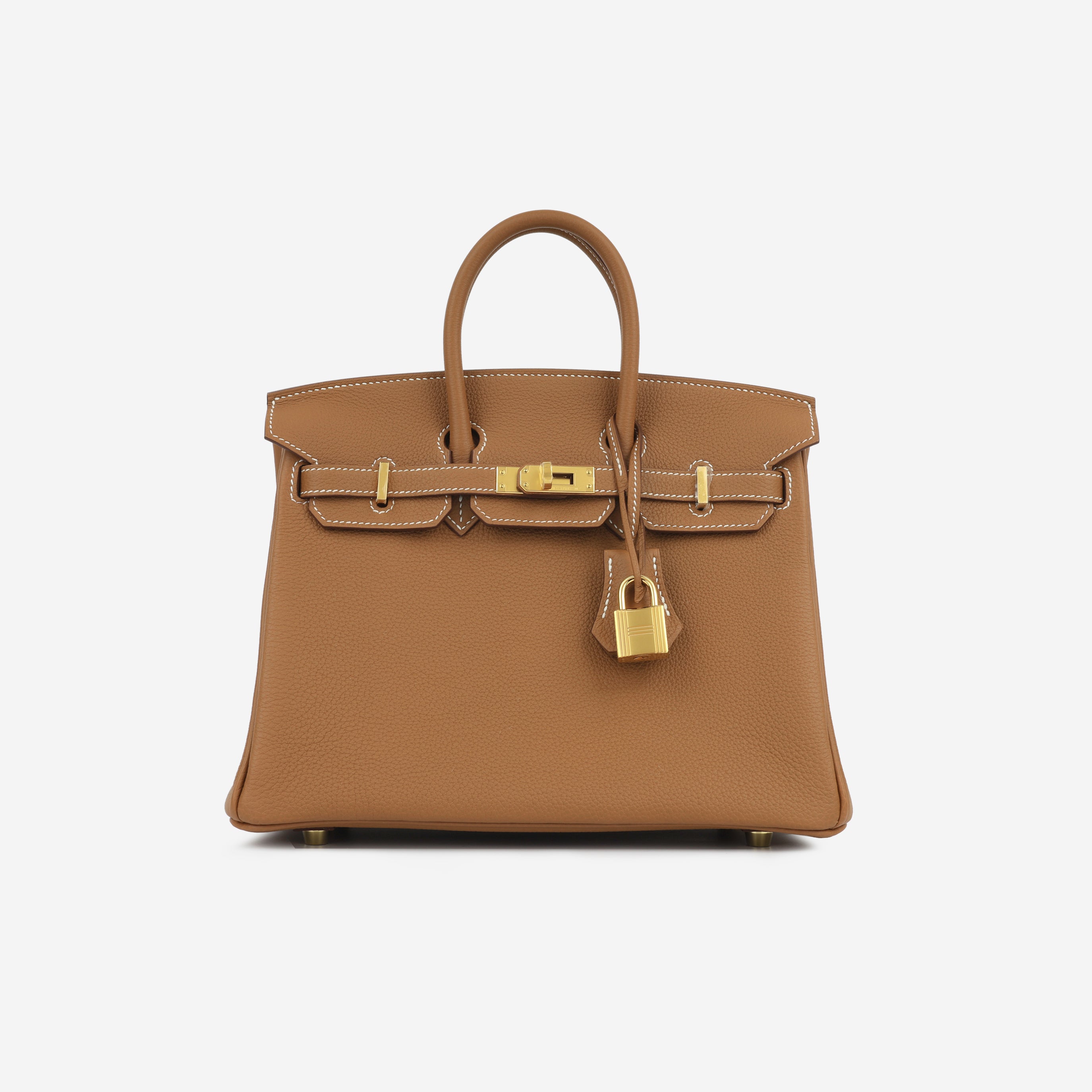 Birkin 25 - Gold Togo