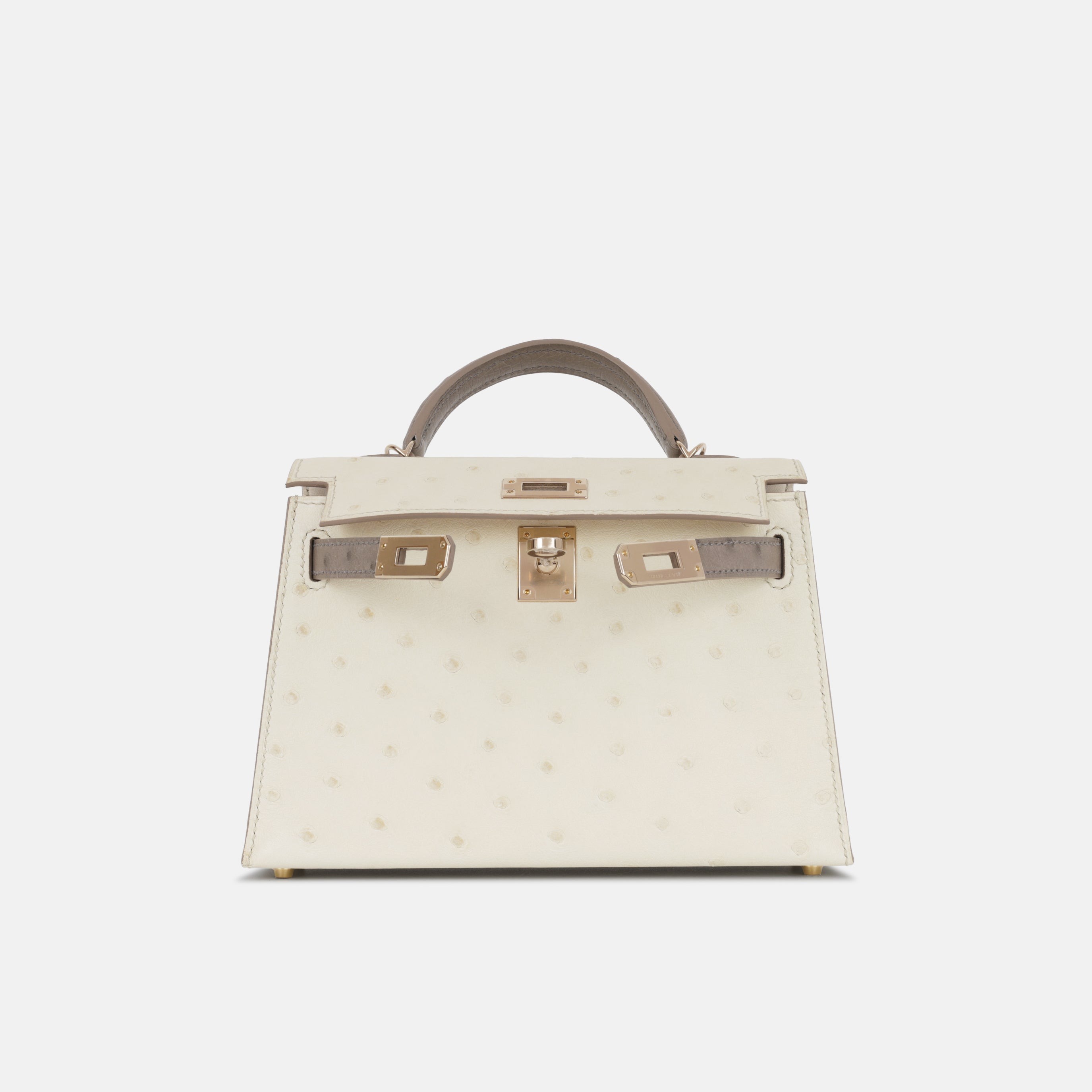 HSS Mini Kelly - Beton / Gris Tourterelle Ostrich