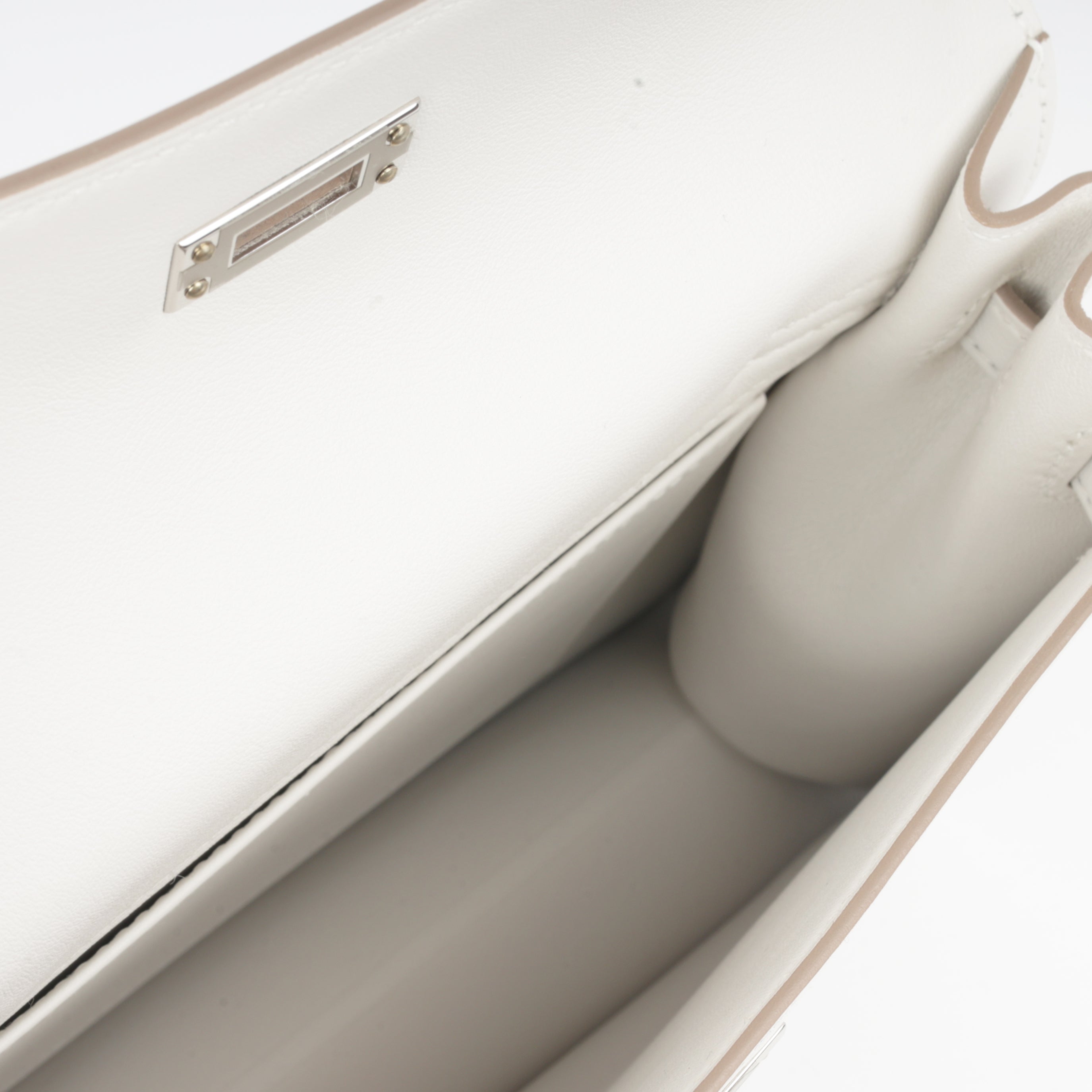 Hermès Kelly Danse - Gris Pale Swift Leather | Palladium Hardware