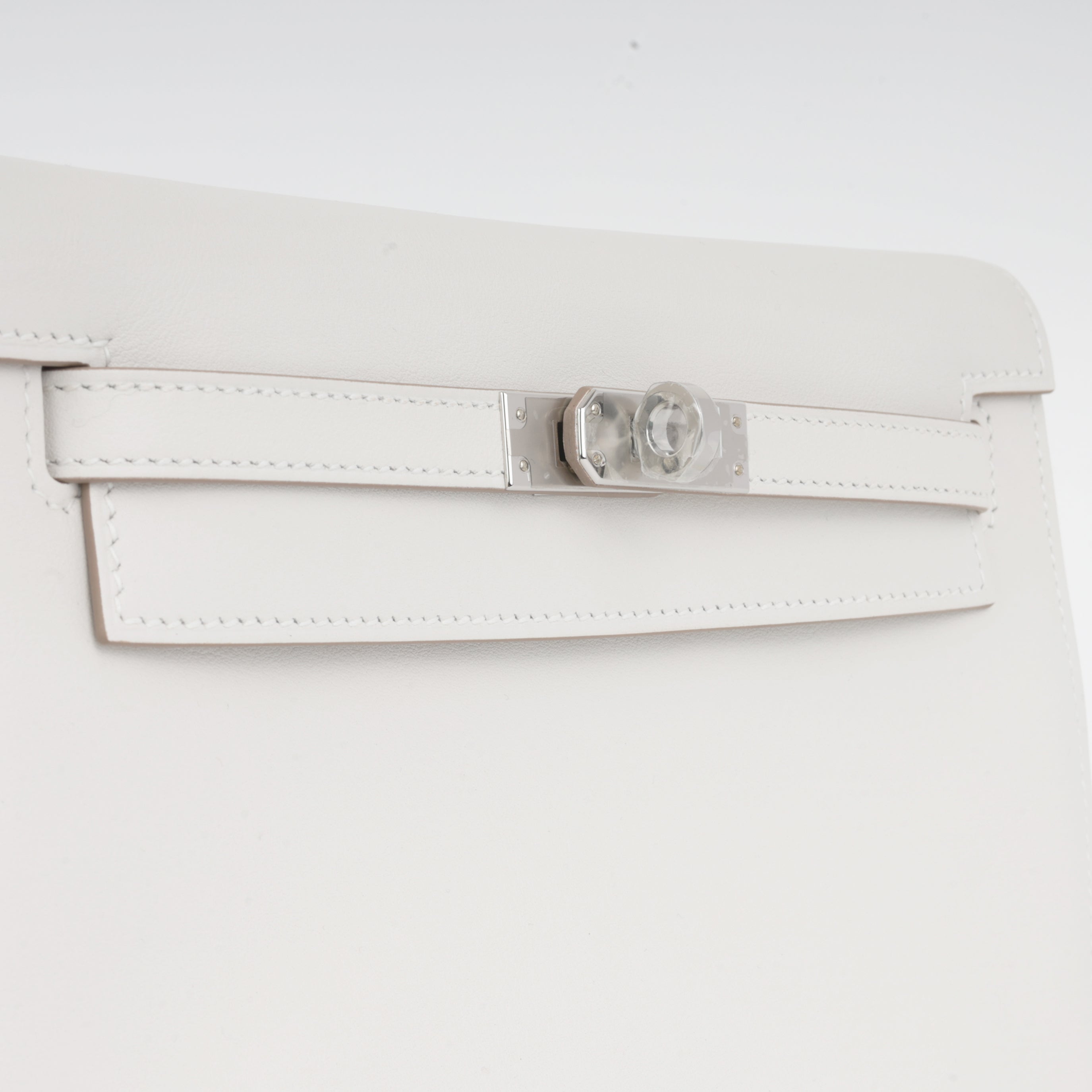 Hermès Kelly Danse - Gris Pale Swift Leather | Palladium Hardware