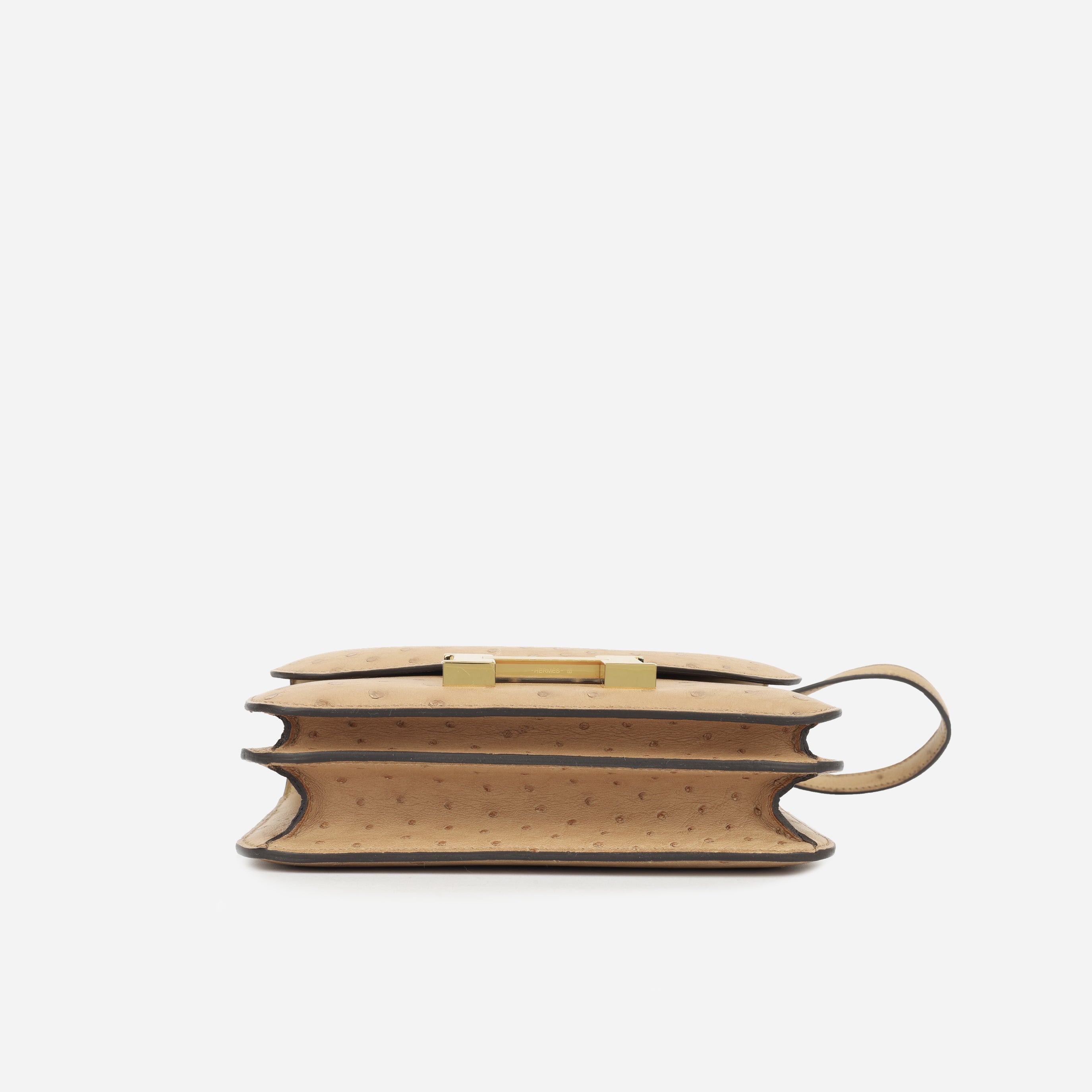Hermès Constance 18 - Chai Ostrich | Gold Hardware