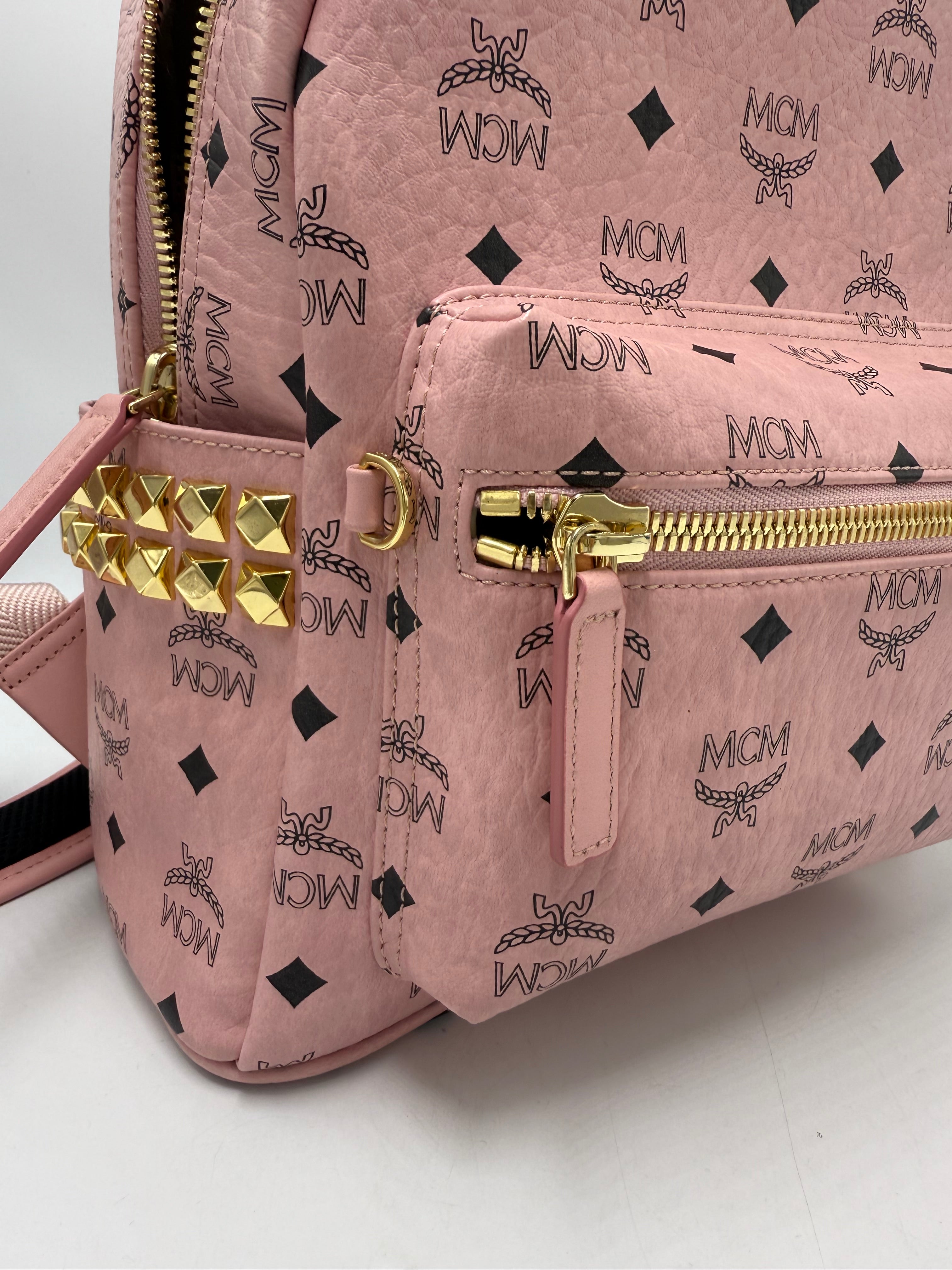 MCM Visetos Stark Side Studs Luxury Handbag / Backpack
