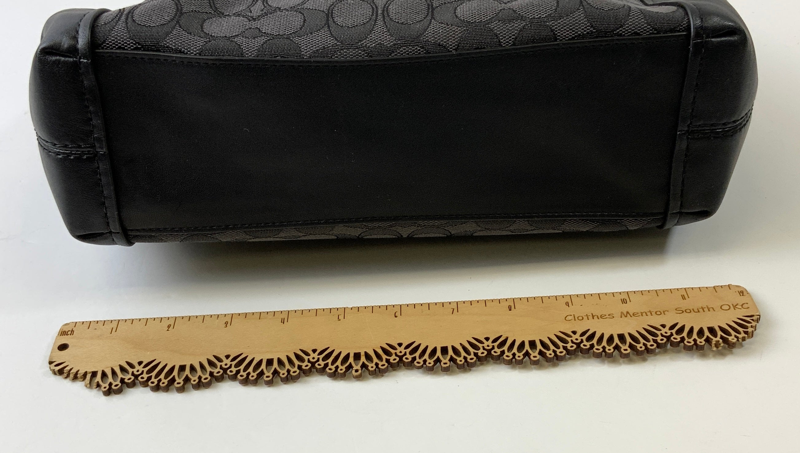 Handbag Designer By Coach In Black, Size:Medium