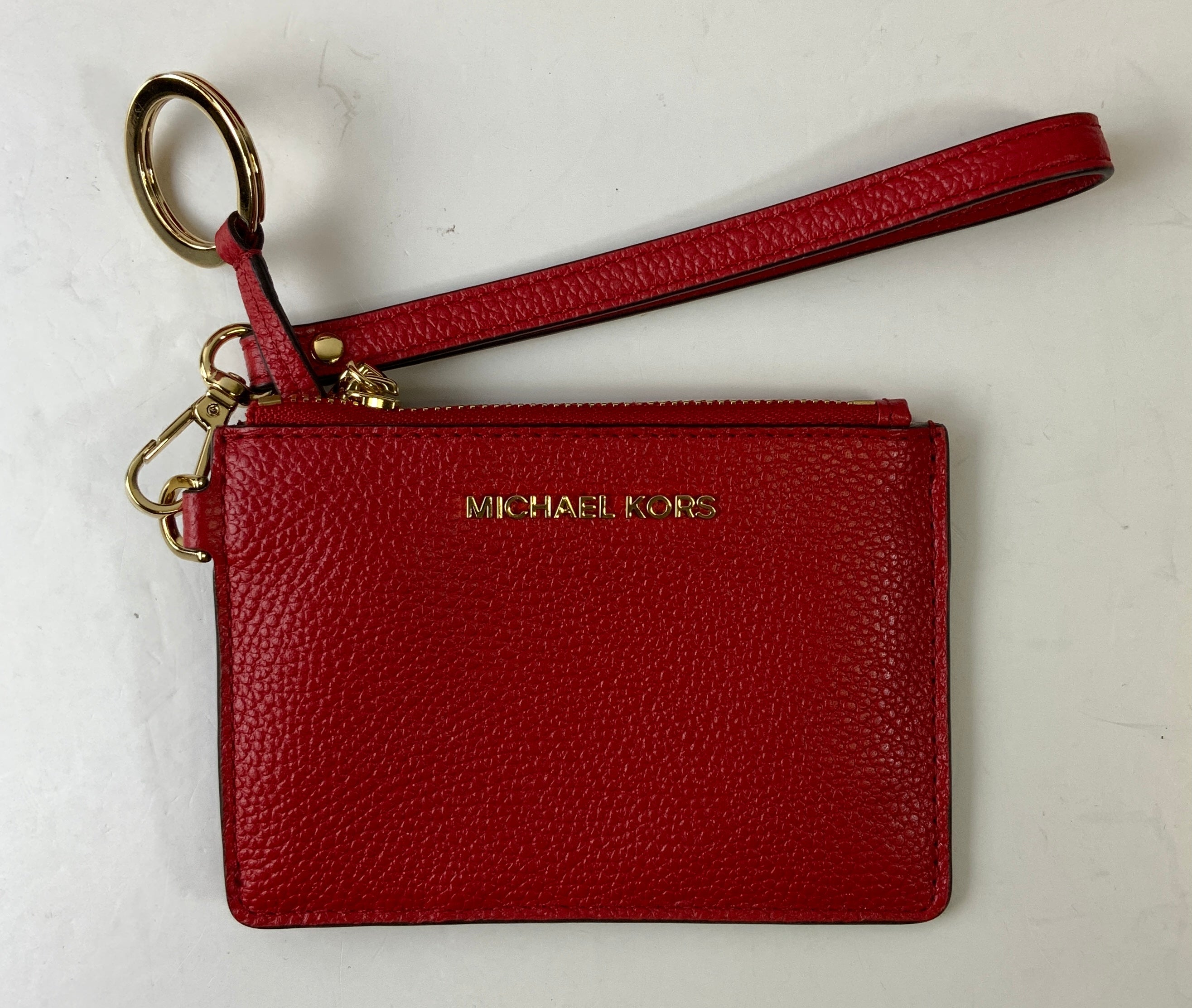 Handbag Designer By Michael Kors In Red, Size:Large