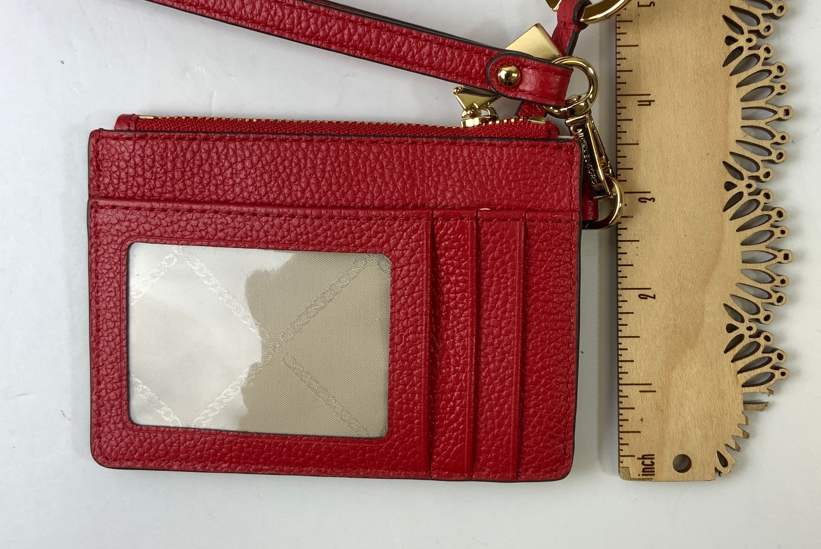 Handbag Designer By Michael Kors In Red, Size:Large