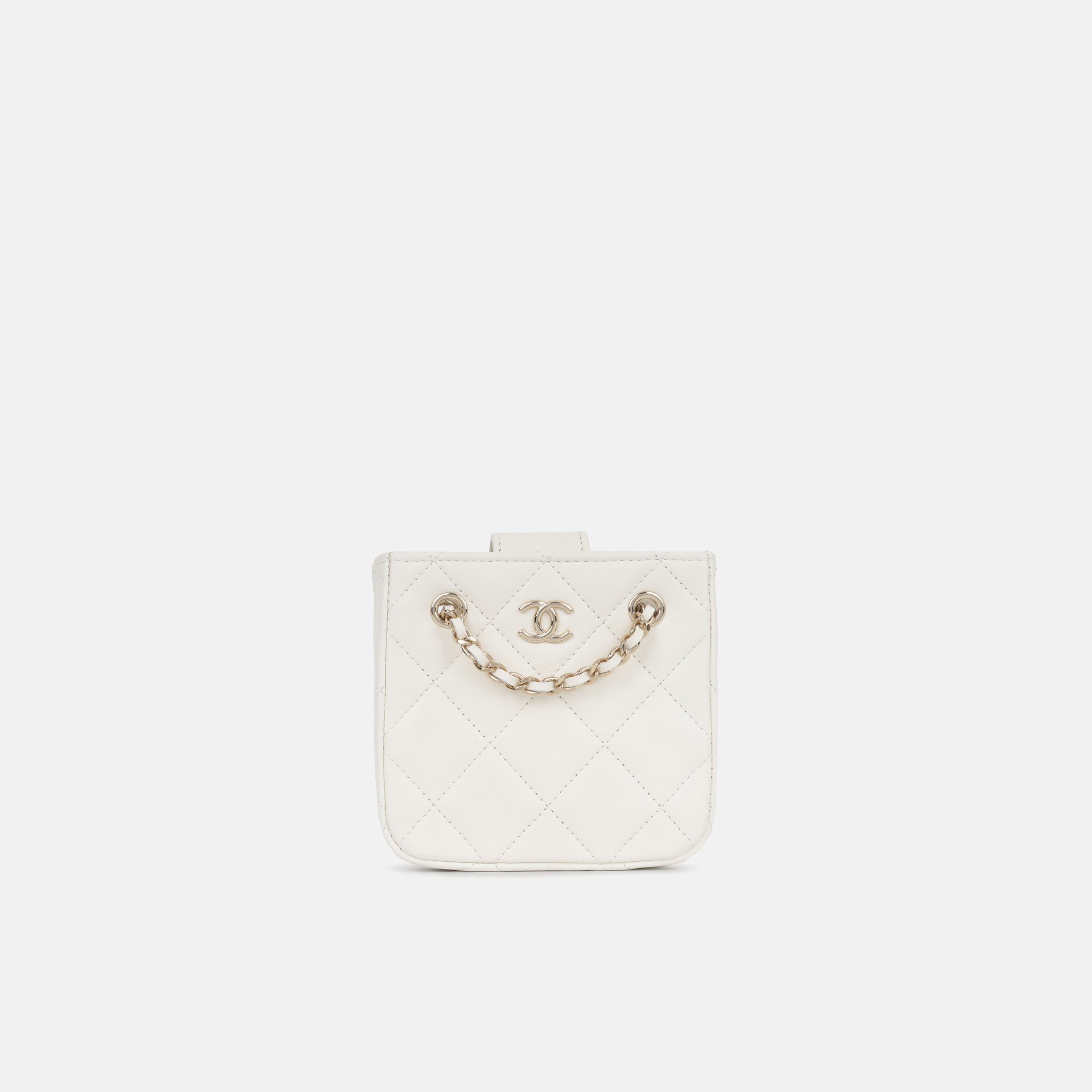 Tiny Square Clutch on Chain