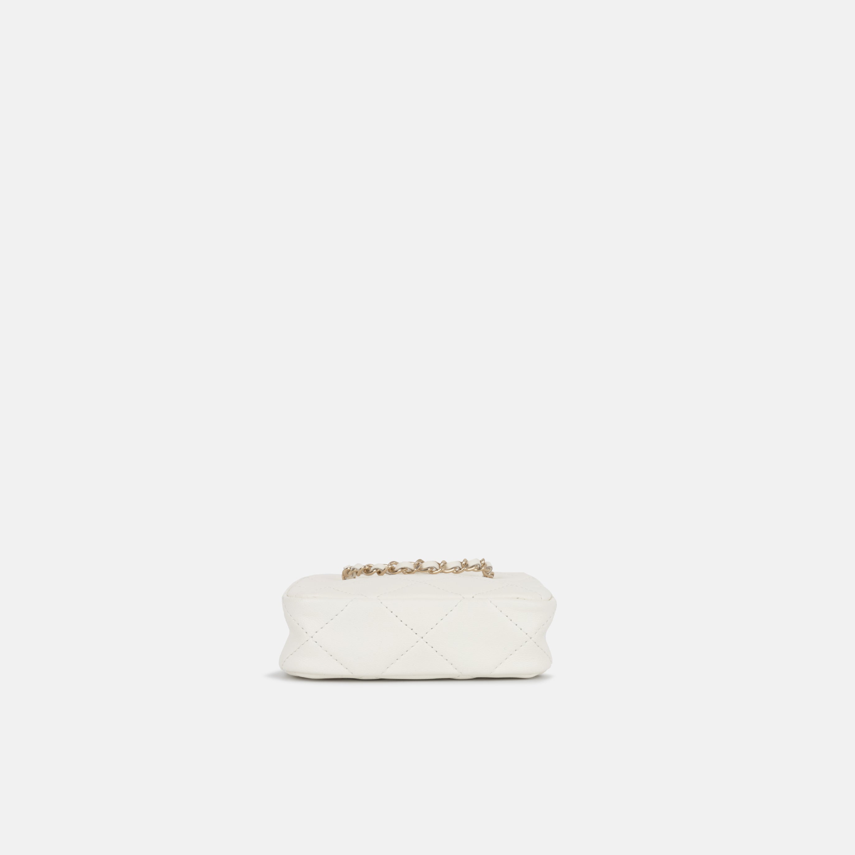 Tiny Square Clutch on Chain