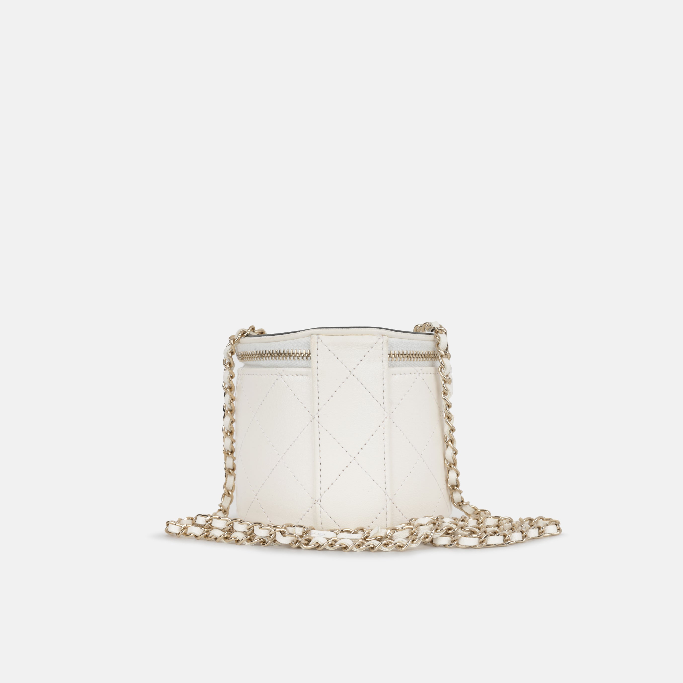 Small Chain and Charm Vanity Case