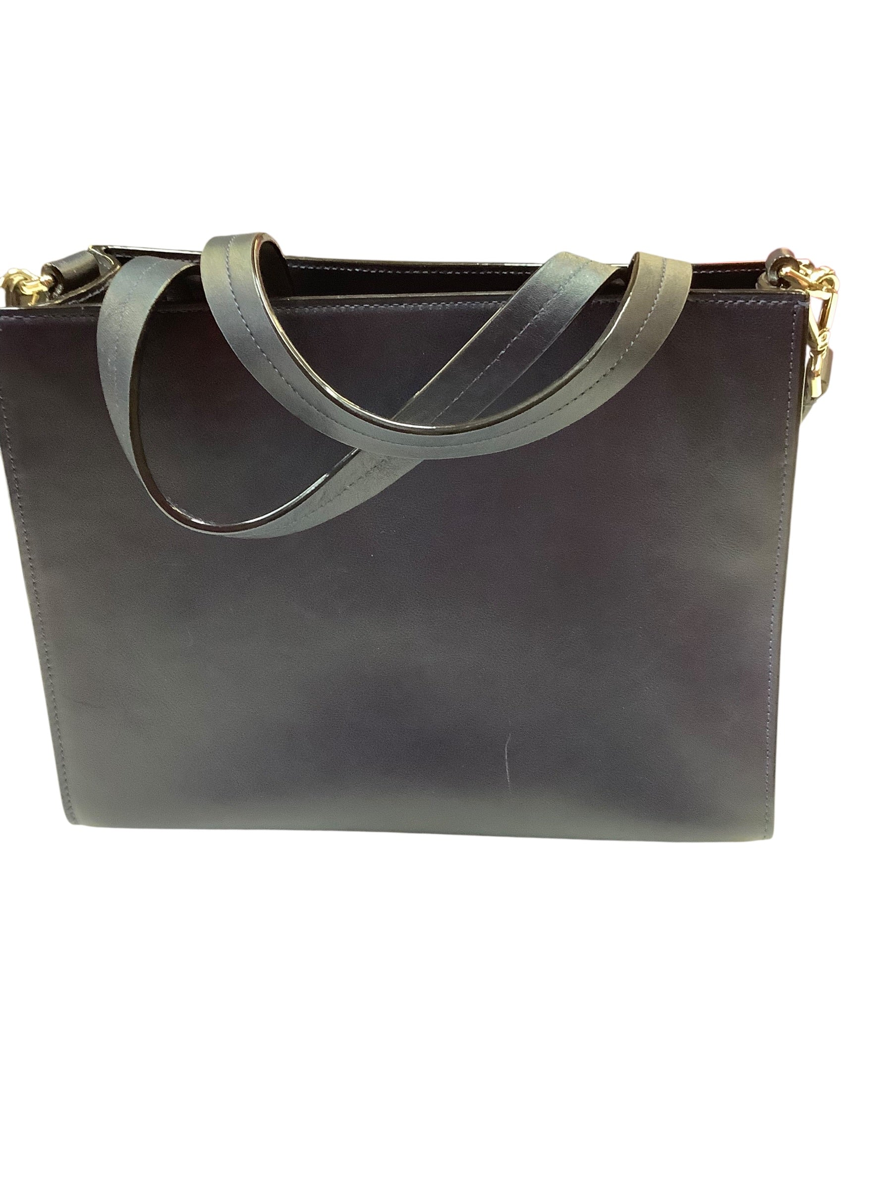 Handbag Designer By Kate Spade In Navy, Size:Medium