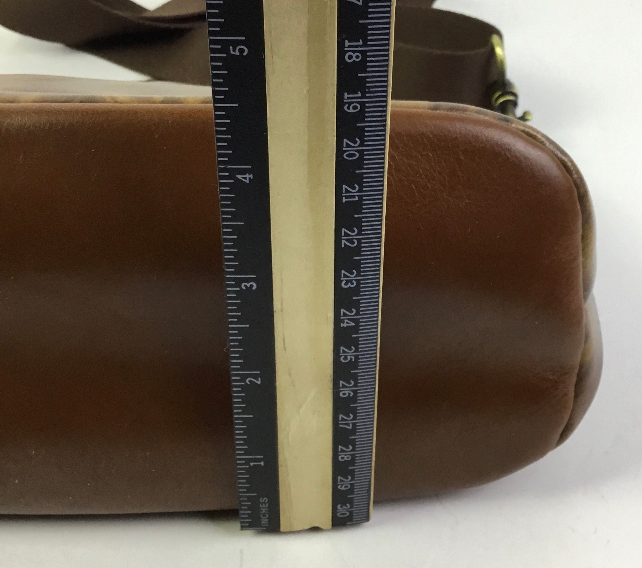 Crossbody Designer By Patricia Nash In Brown & Tan, Size:Medium