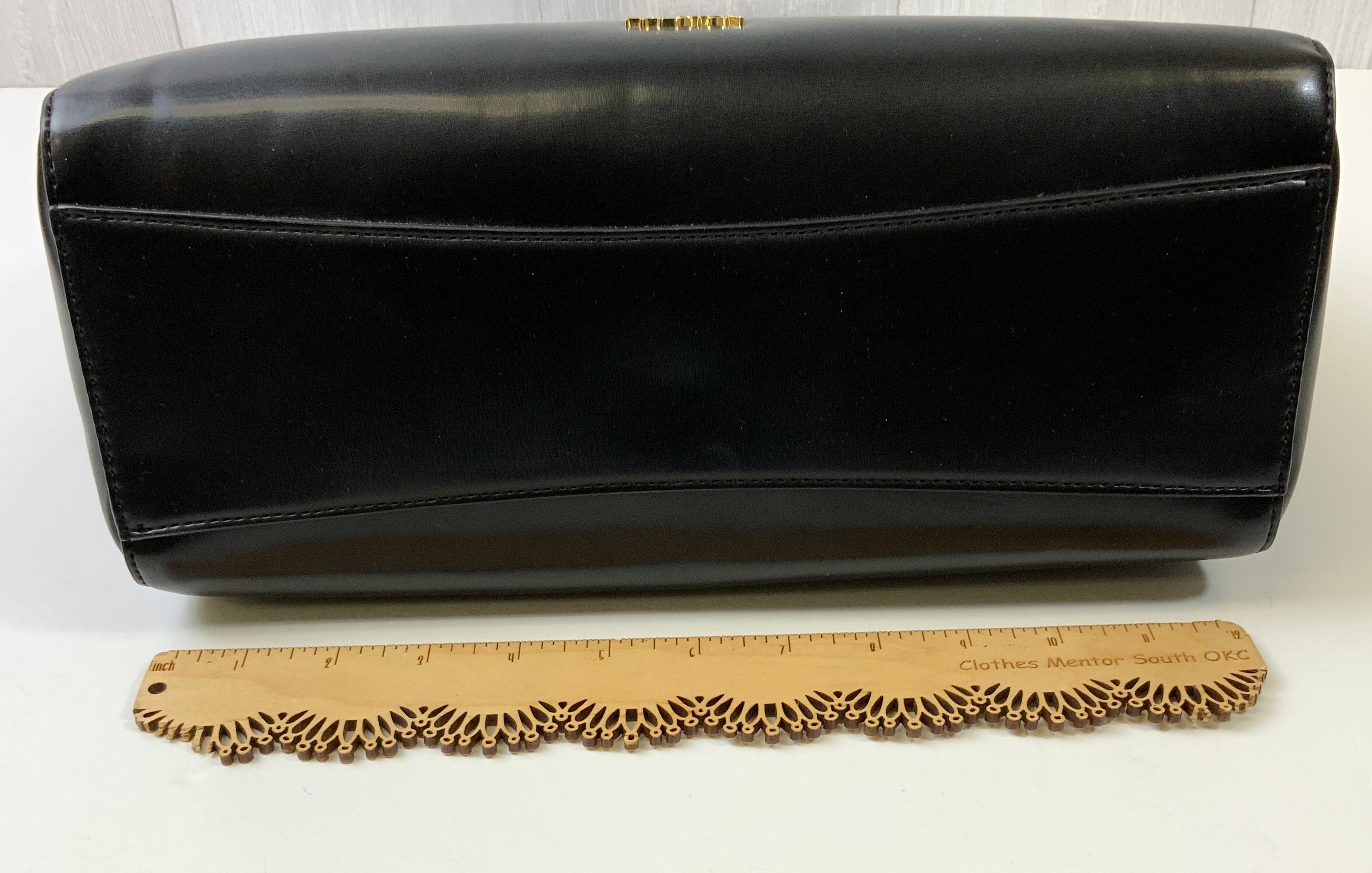 Handbag Designer By Halston In Black, Size:Large